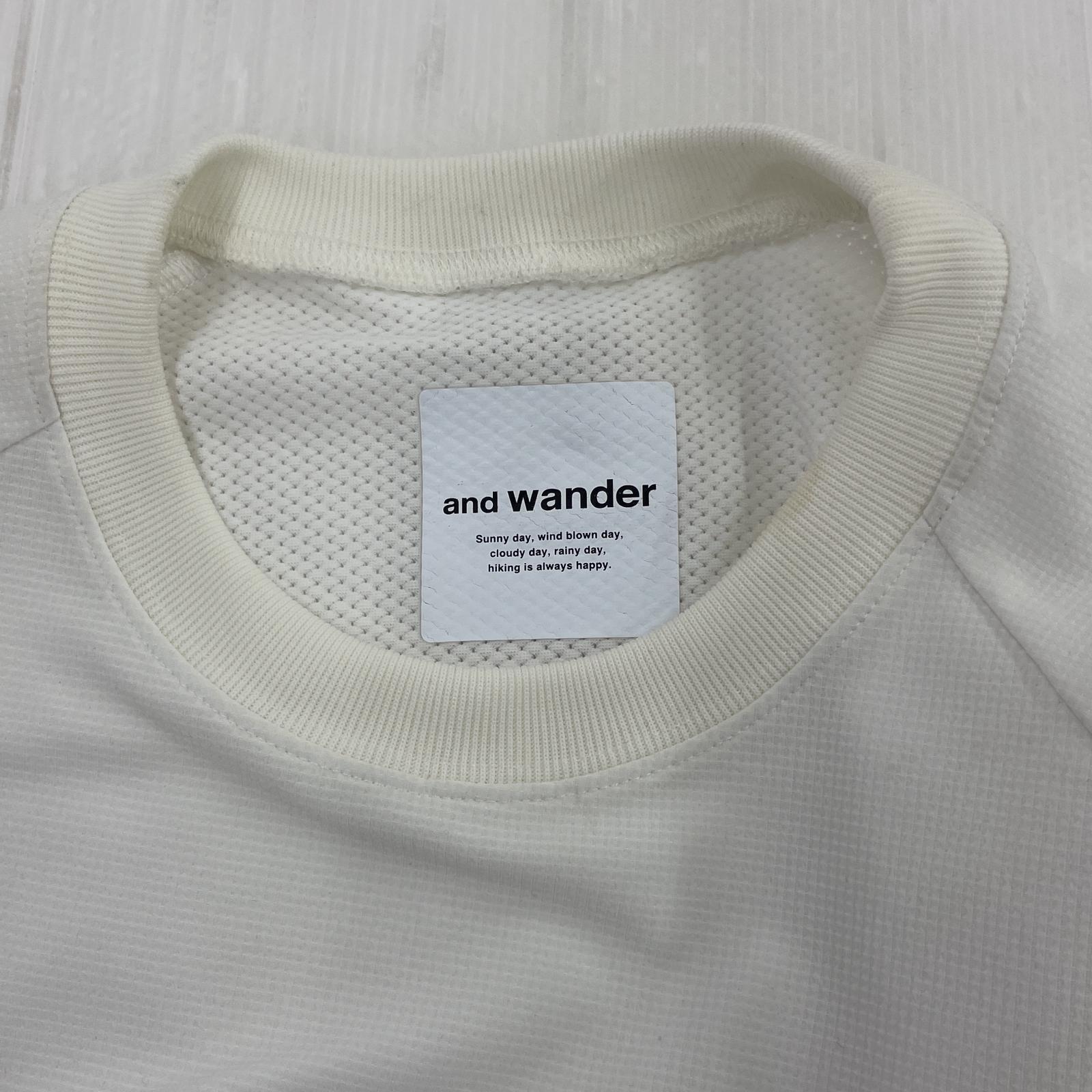 その他トップス and wander hybrid base layer short sleeve ホワイト