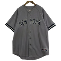 長袖シャツ Majestic SS NEW YORK YANKEES ケ グレー