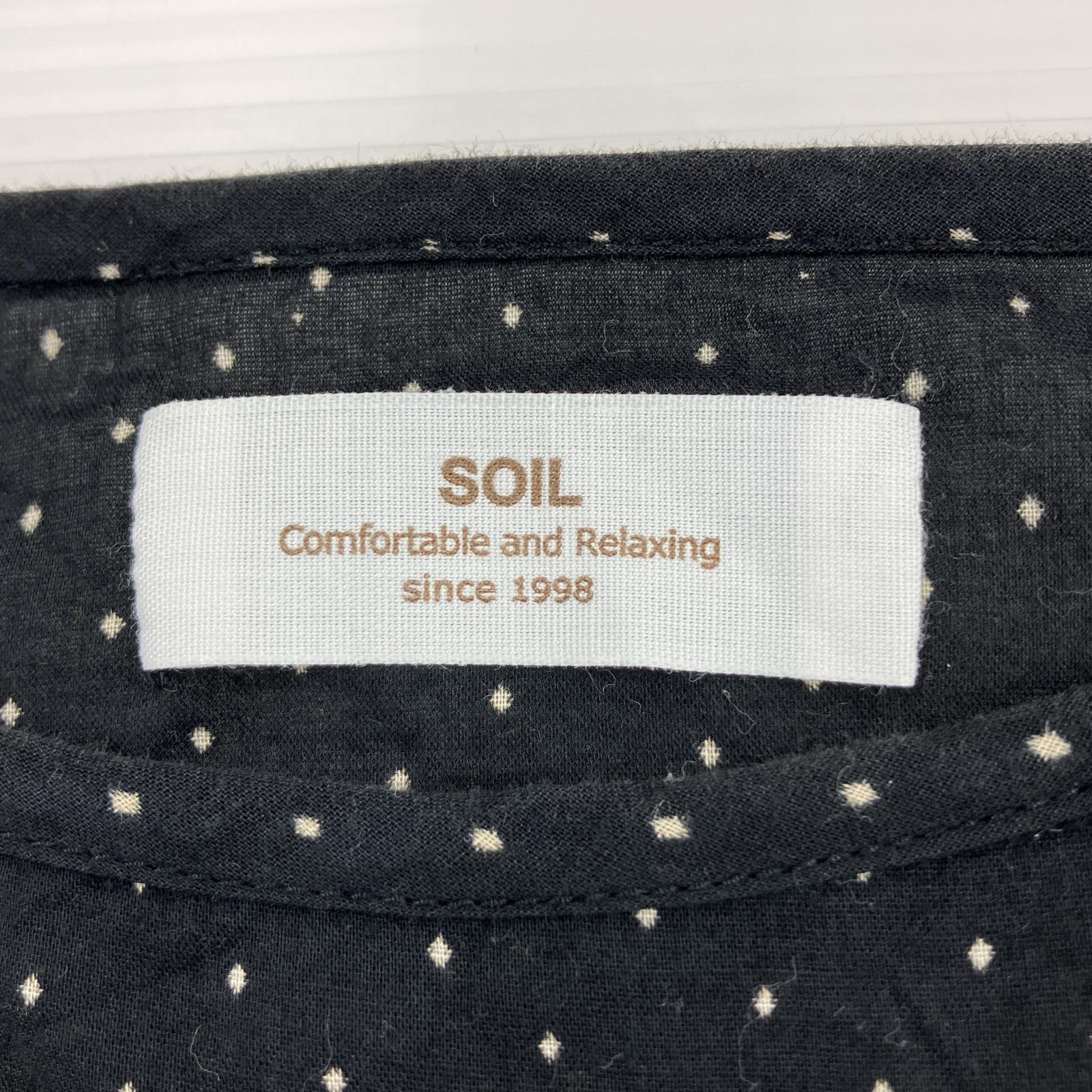 ワンピース soil ドットワンピース 1 ブラック