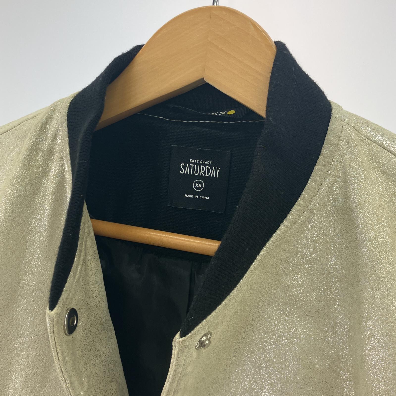 その他アウター kate spade SATURDAY ジャケット XS SS シルバー