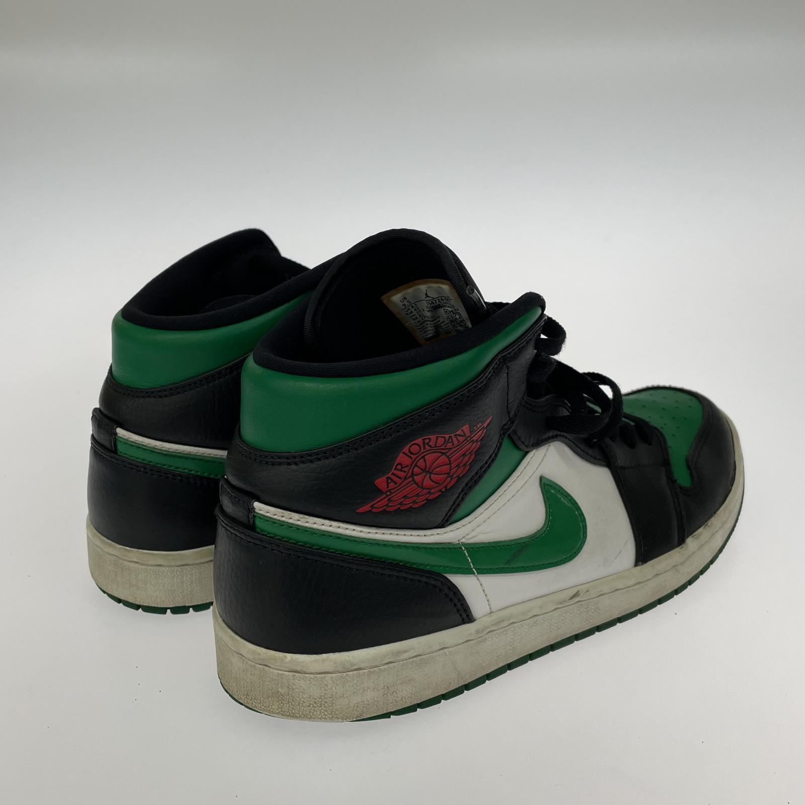 スニーカー NIKE AIR JORDAN 1 MID Green Toe pine 27.5㎝ 27.5cm (US9 1/2 UK9 EU45)