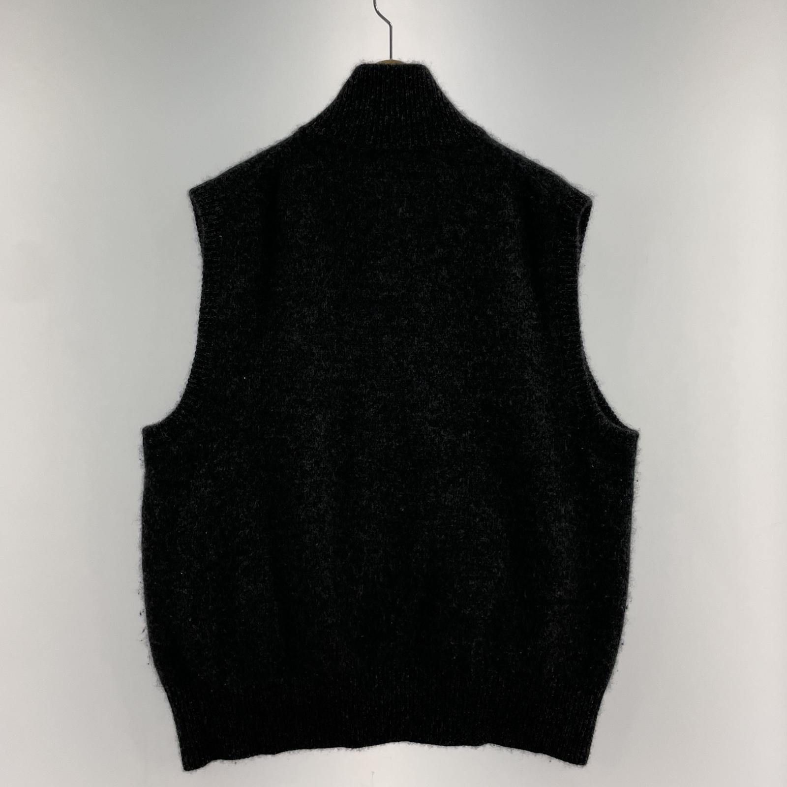 その他アウター MAATEE&SONS CASHEMERE 強圧縮 JIP VEST-CHARCOAL MT3303-0108 グレー
