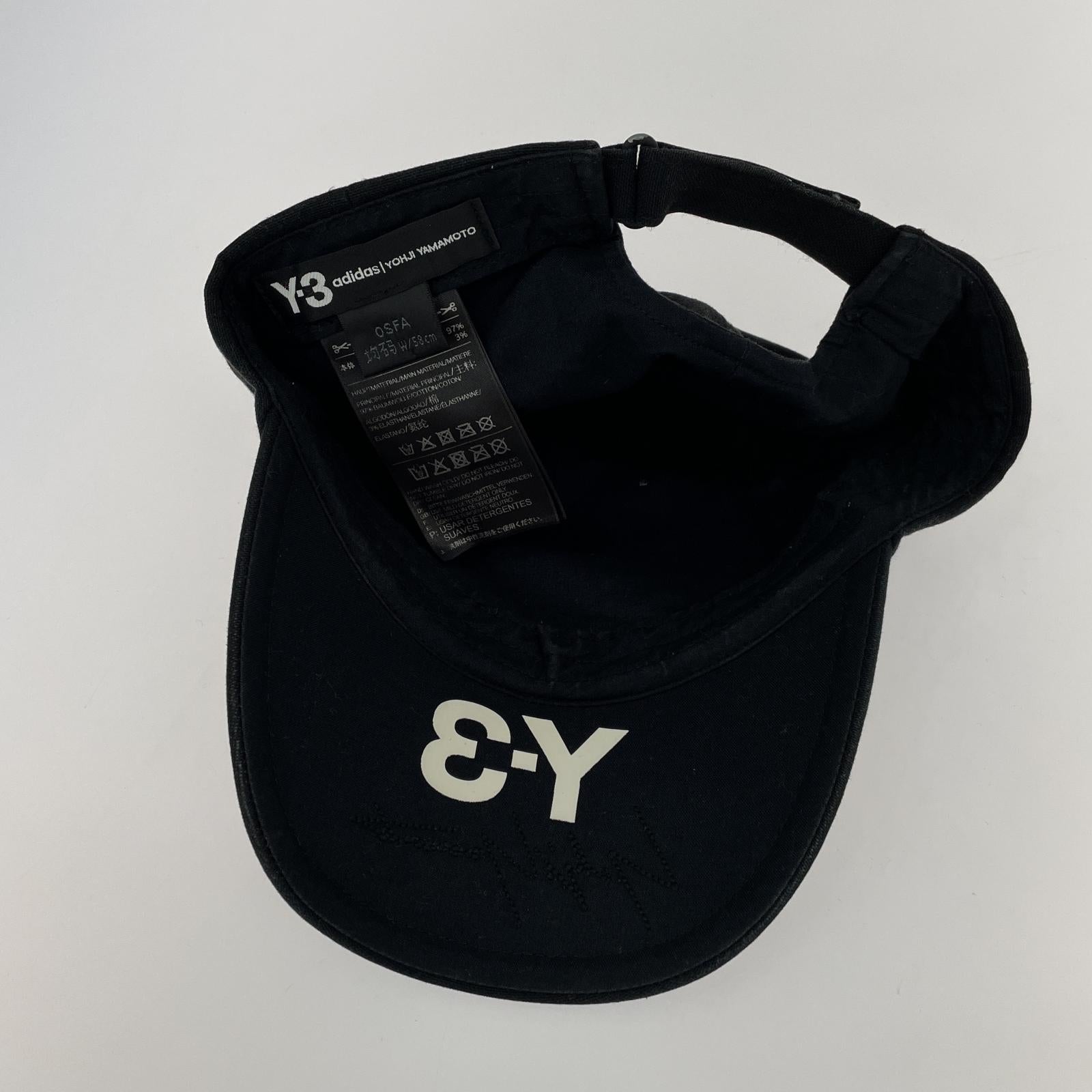 その他帽子 Y-3 STREET CAP フリー ブラック