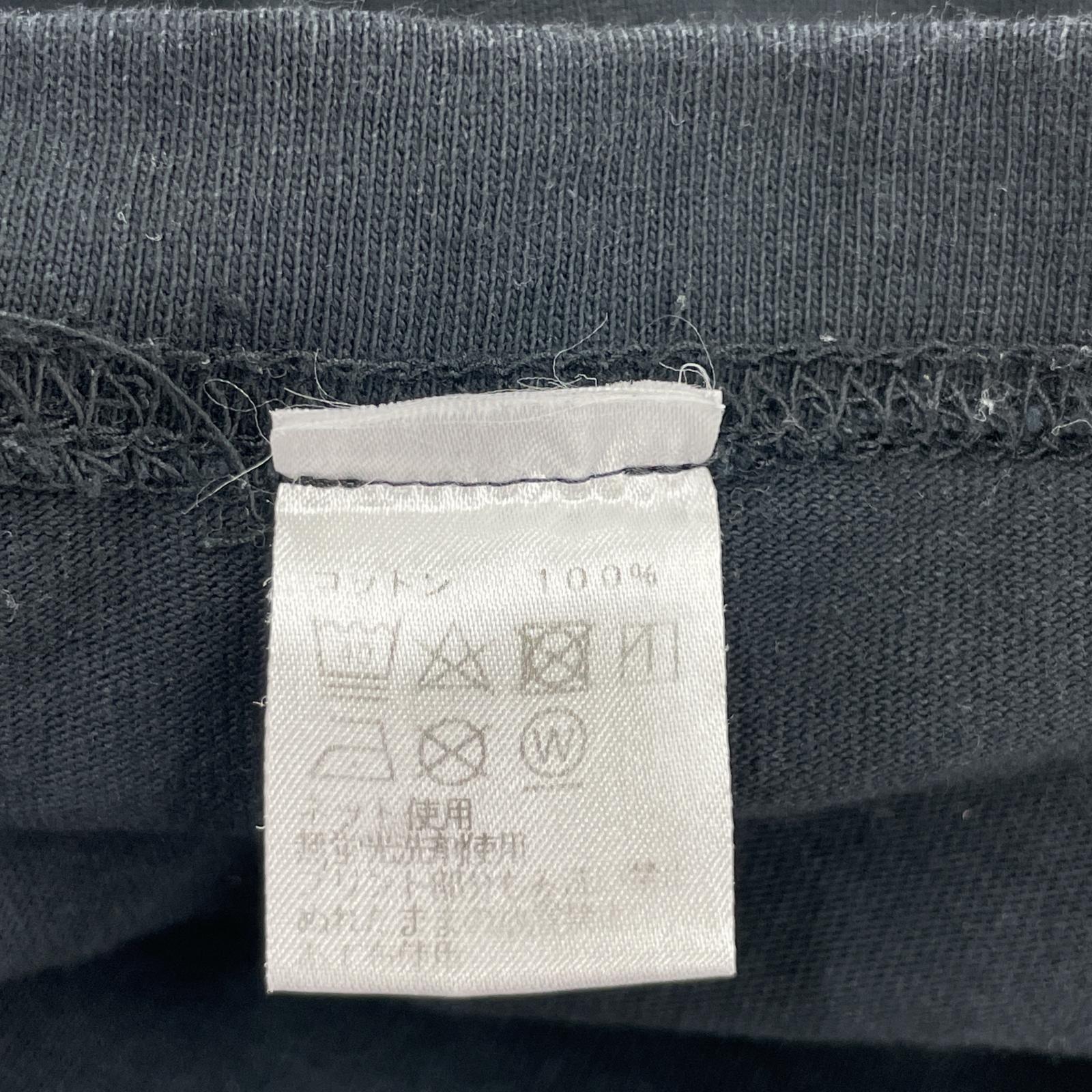 その他トップス SAPeur S/Sプリントカットソー L BLK L ブラック