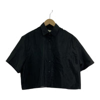 その他トップス TODAYFUL/24SSサテンショートシャツ/BLK フリー ブラック