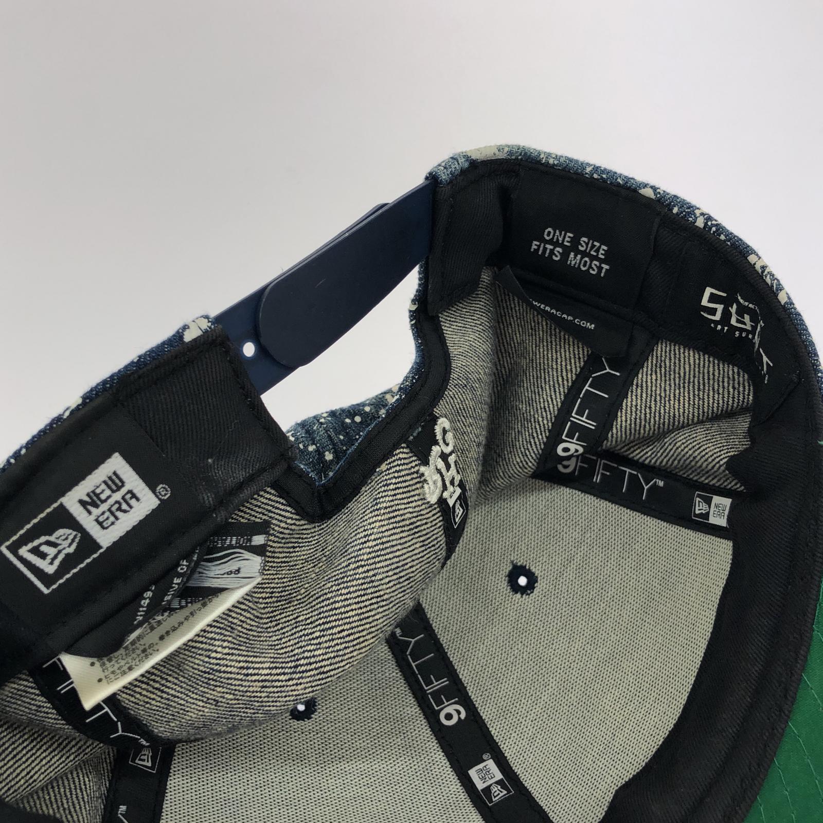 その他帽子 Ron Herman×NEW ERA×SURT/デニムキャップ ブルー
