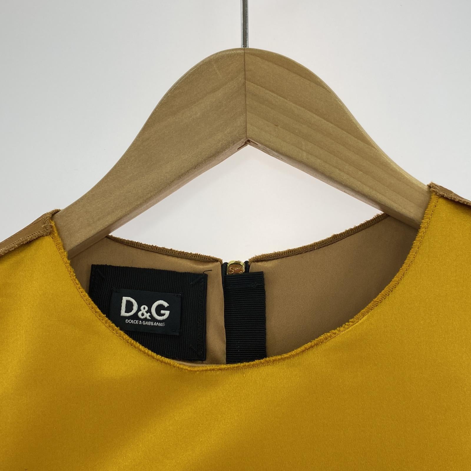 ワンピース DOLCE&GABBANA ワンピース 茶 36 ブラウン