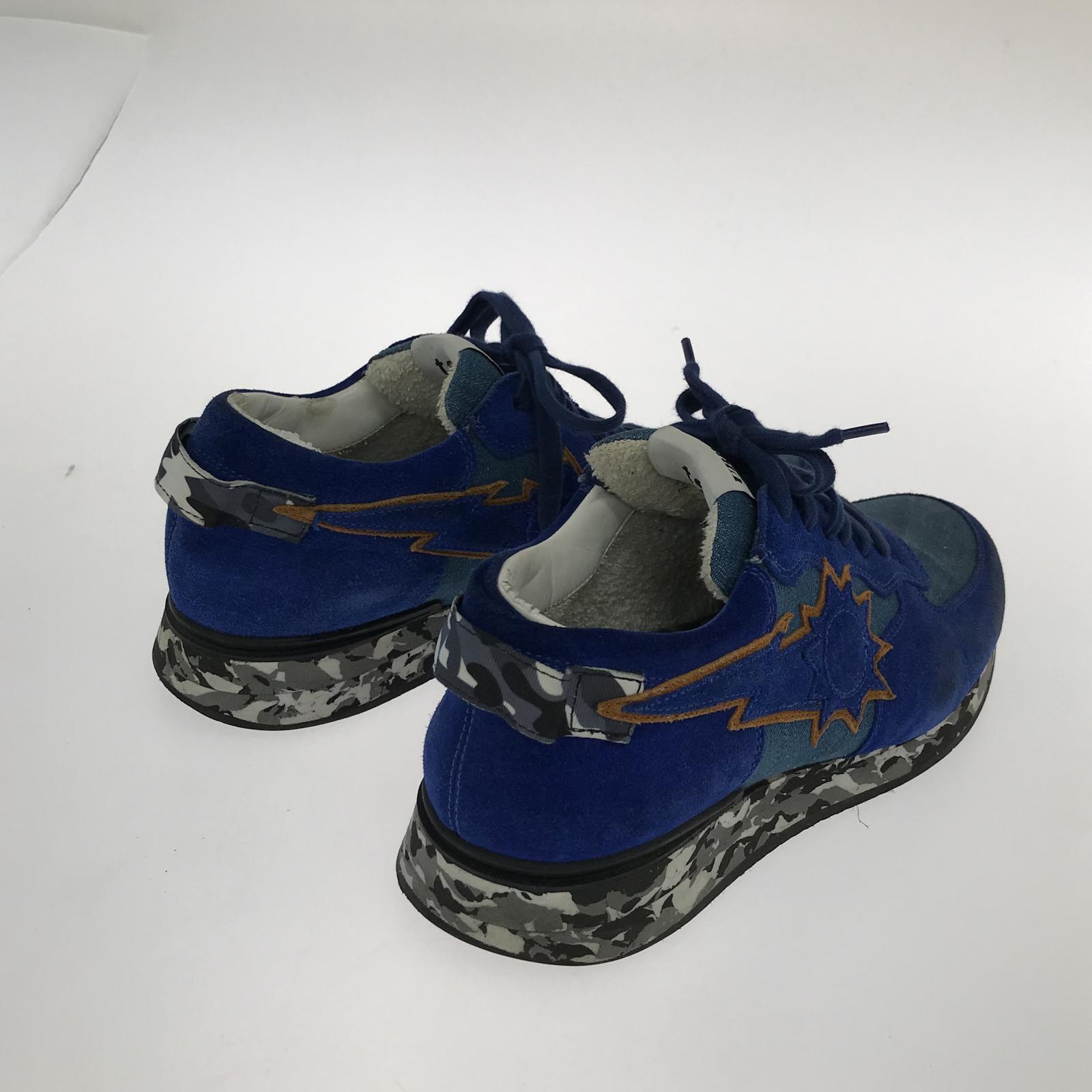 その他靴 URBAN SUN ローカットスニーカー/青
