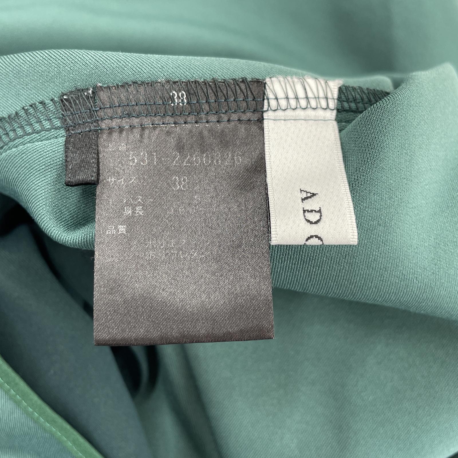その他トップス ADORE マットストレッチ ダンボールカットソー 緑 グリーン