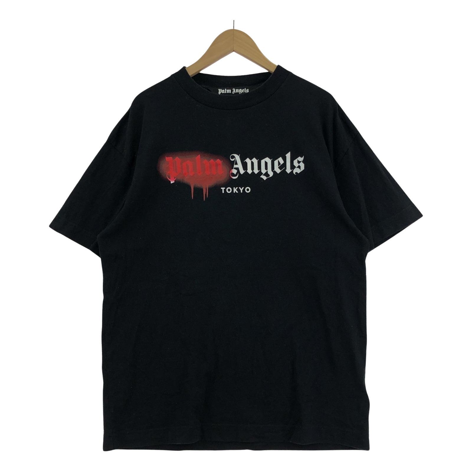 半袖Tシャツ 東京プリントデザイン SS TEE 黒 XL PMAA001S20413059 ブラック