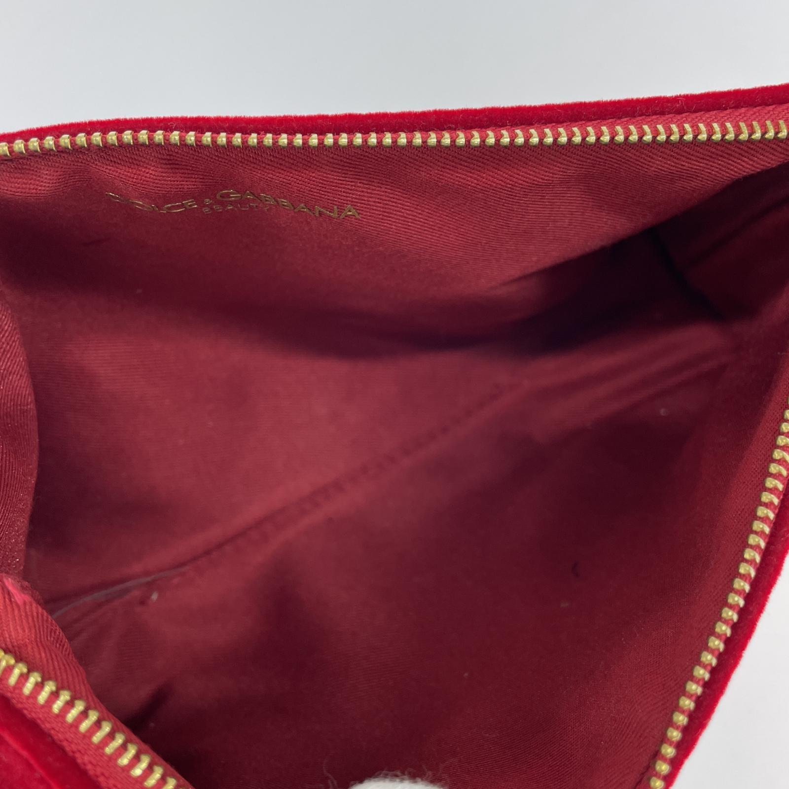 その他アクセサリー DOLCE&GABBANA ポーチ RED レッド