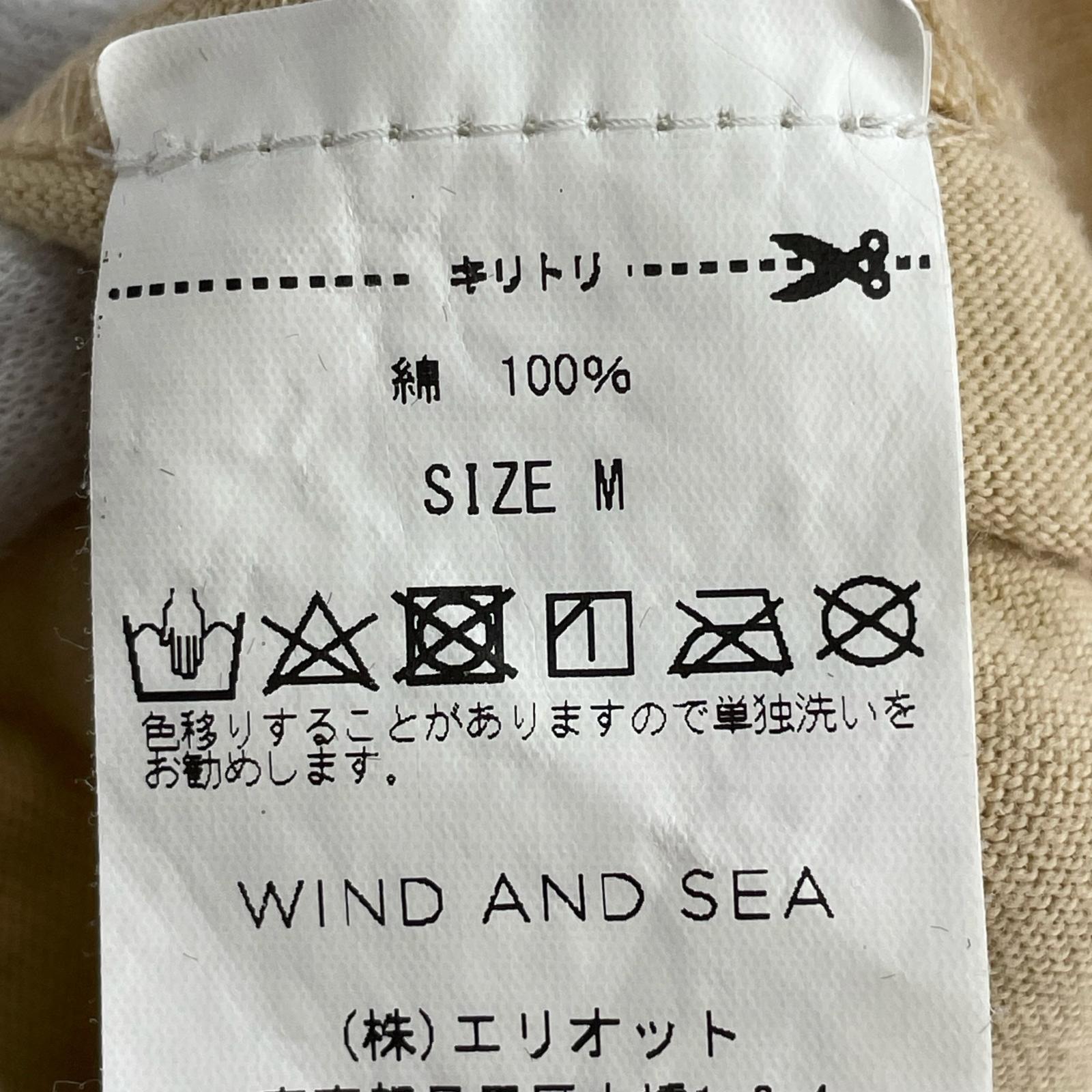 その他トップス WIND AND SEA パラッパラッパー Tシャツ M ベージュ