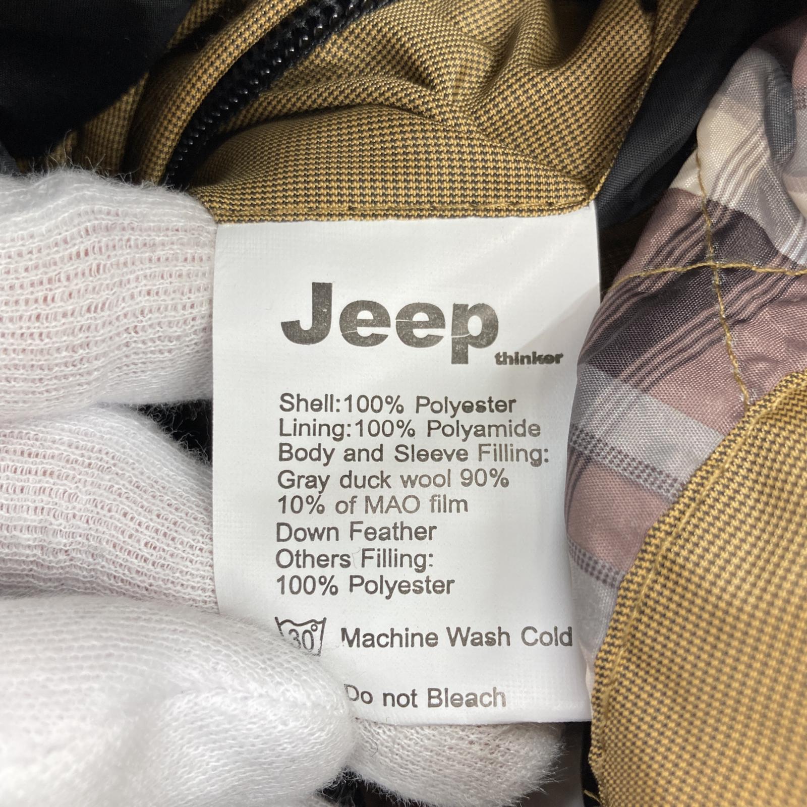 その他アウター Jeep ダウンジャケット L BEG L ベージュ