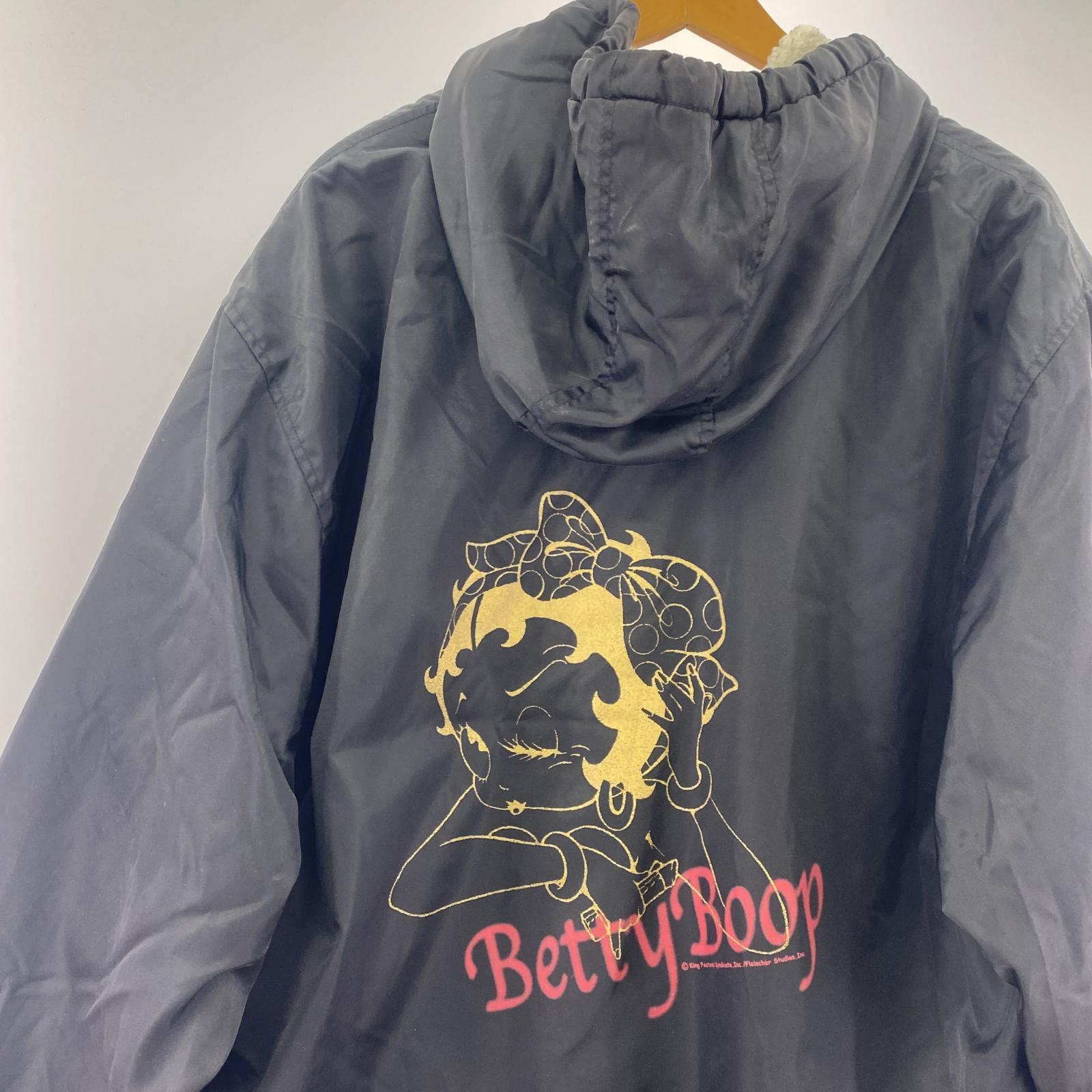 その他アウター BETTY BOOP ベンチコート 黒 ブラック