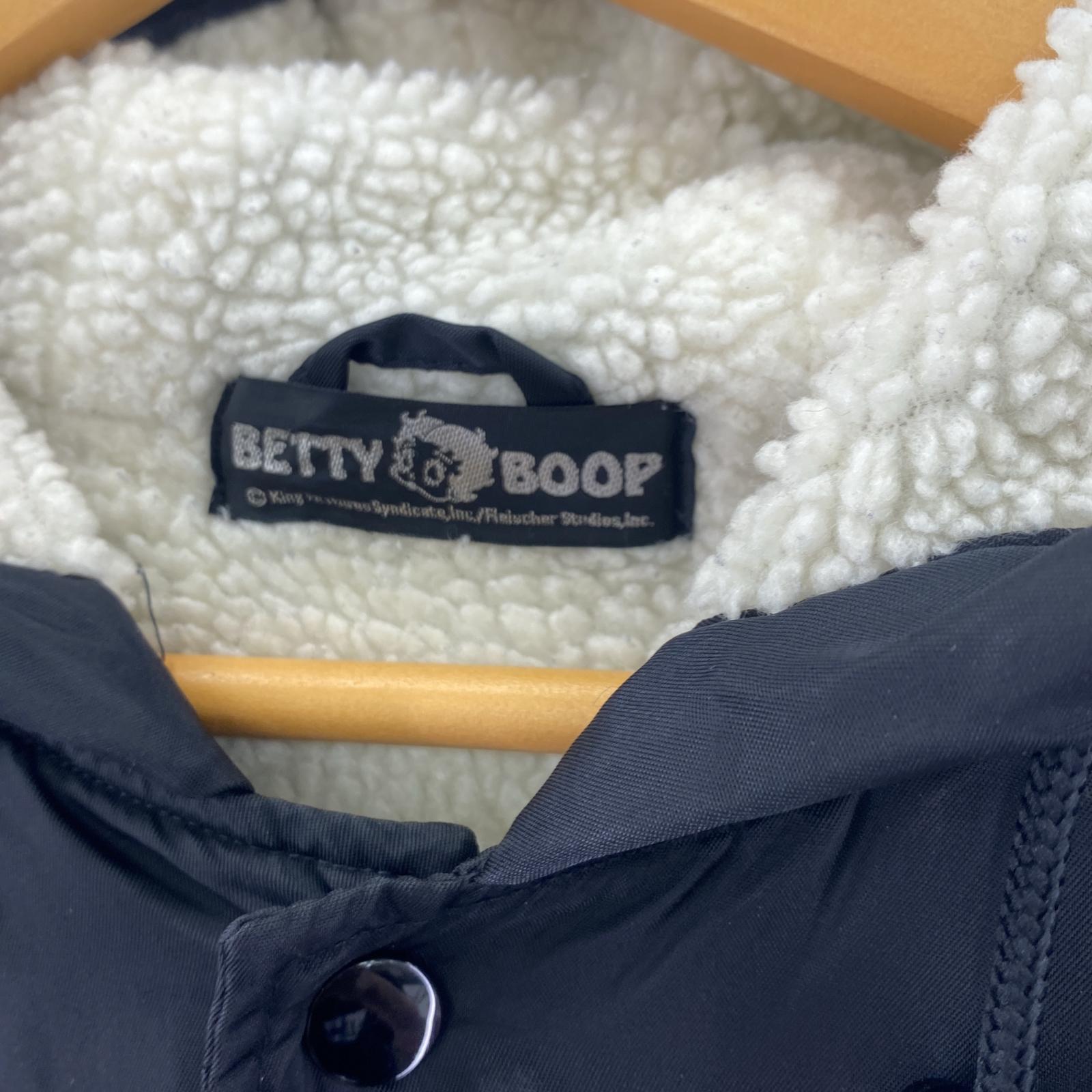 その他アウター BETTY BOOP ベンチコート 黒 ブラック