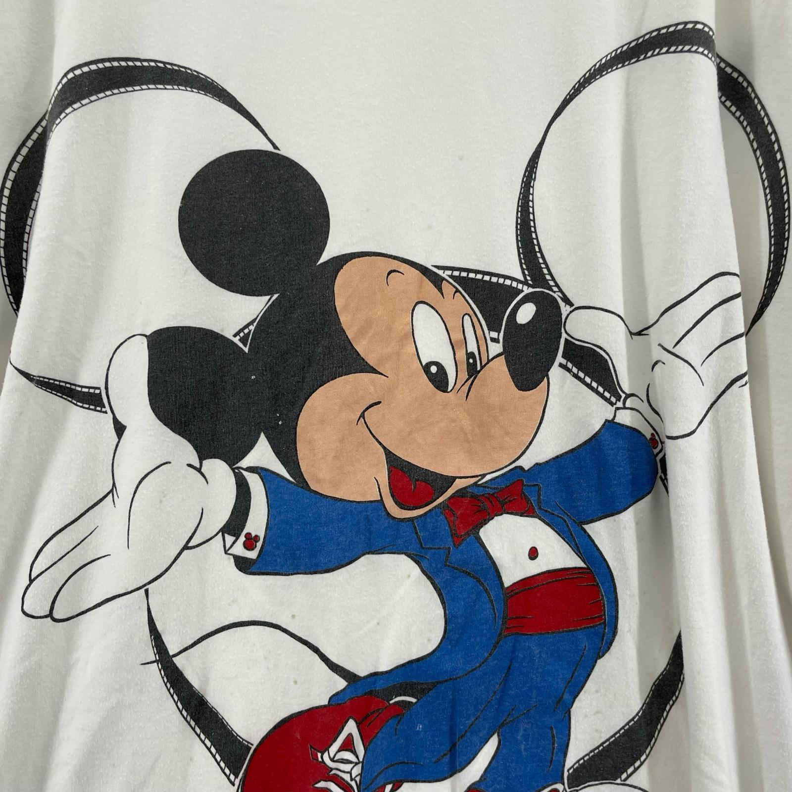 半袖Tシャツ 80s Disney MGM STUDIOS TEE ホワイト