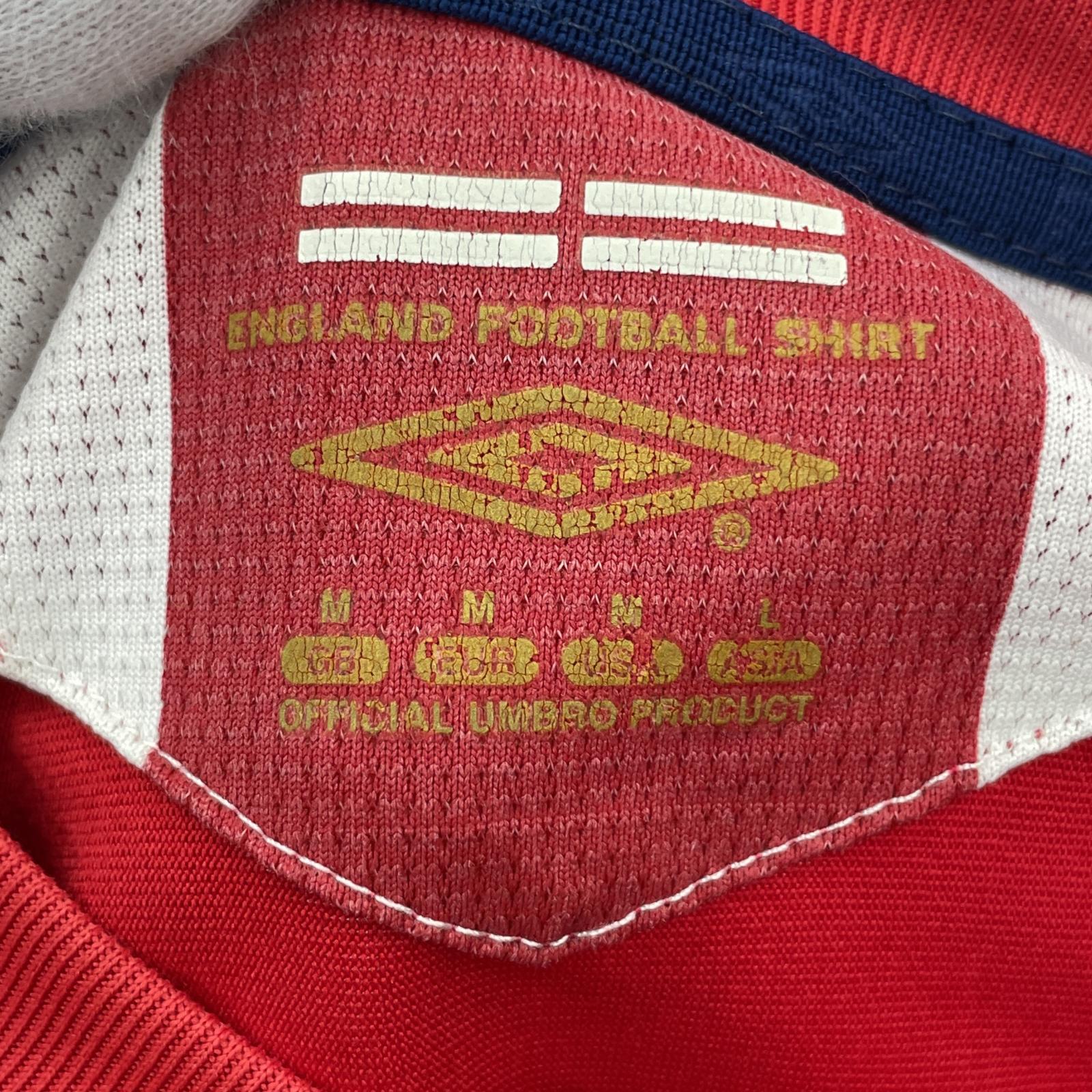 その他トップス UMBRO イングランド代表 AWAY ユニフォーム(M M レッド