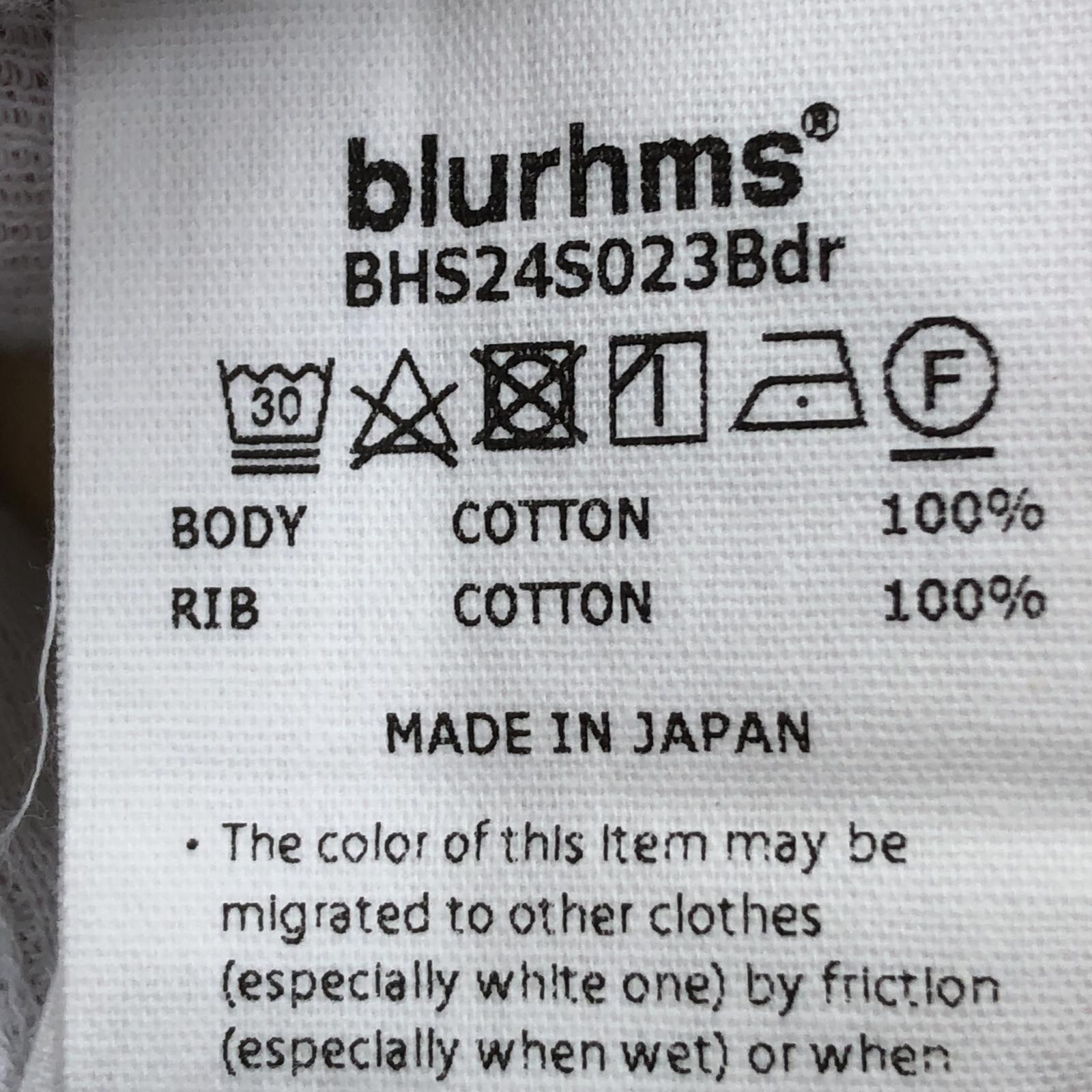 その他トップス blurhms C/NAPP Border Plain Te 3 ベージュ