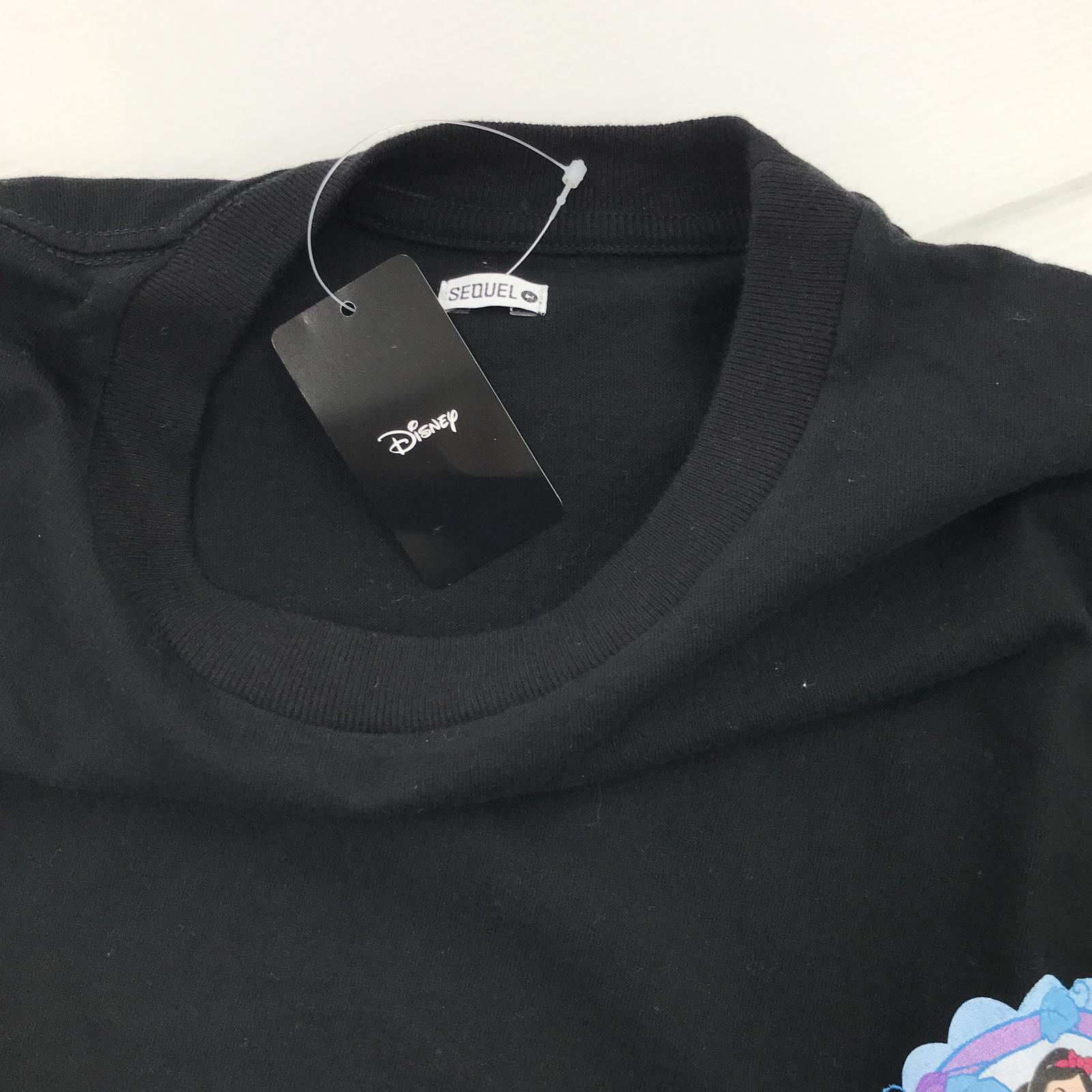 長袖シャツ SEQUEL SNOW WHITE T-SHIRT (XL) ブラック