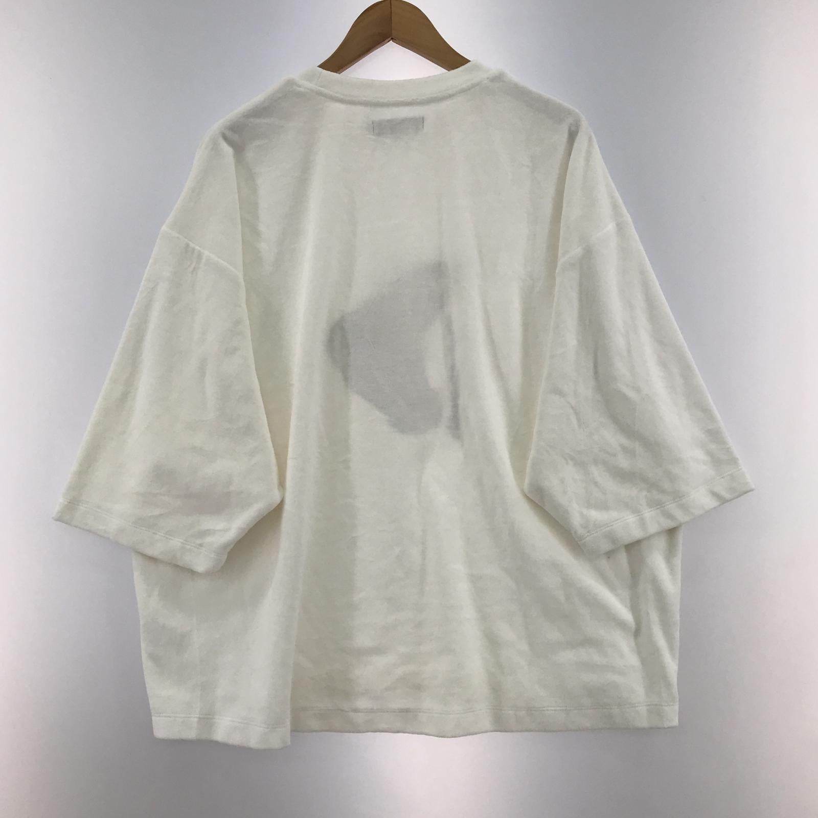 その他トップス TIGHTBOOTH BITE VELOUR 3/4 SLE L ホワイト