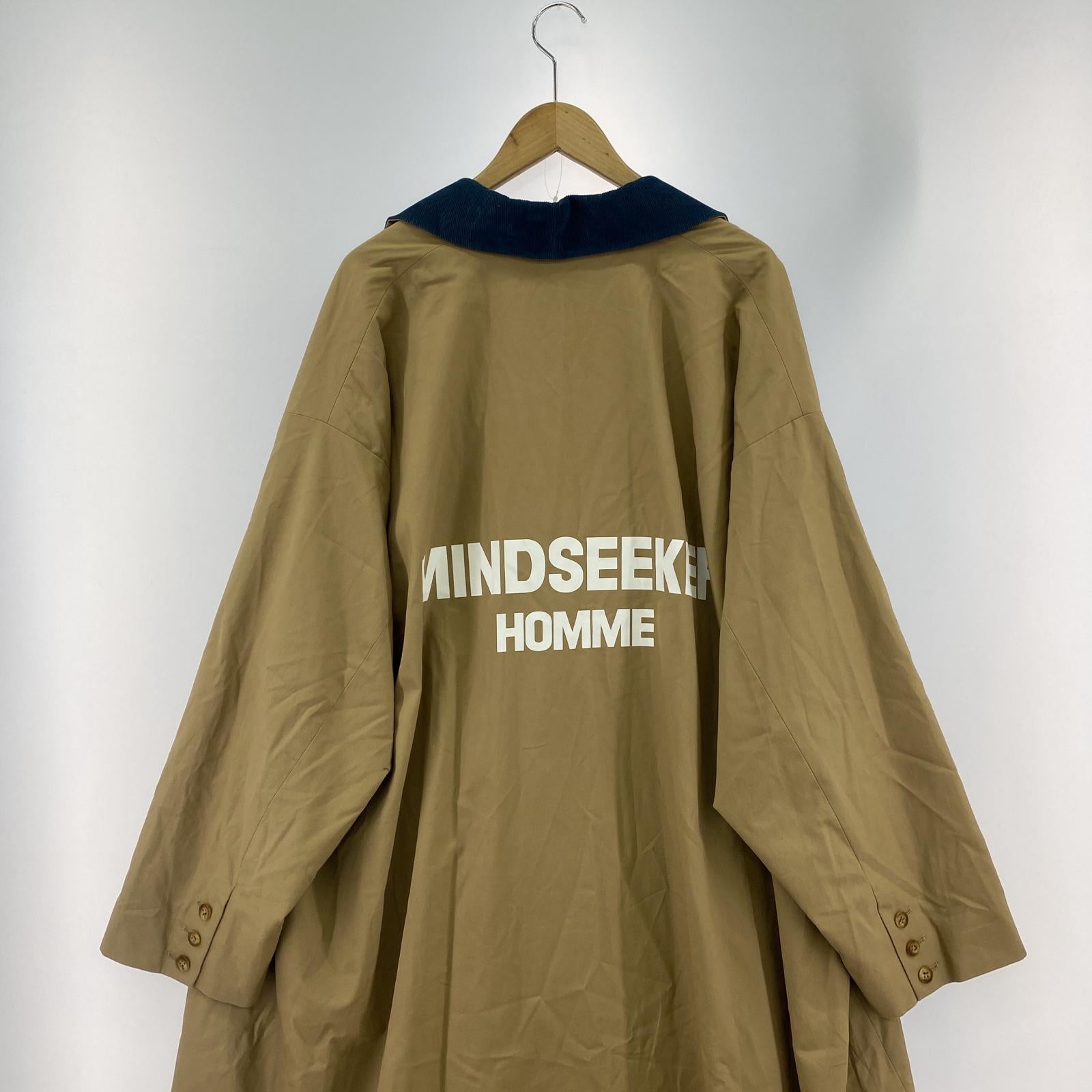 その他アウター mindseeker HOMME SUPER OVER FIT COAT オーバーサイズコート 48 ベージュ ベージュ
