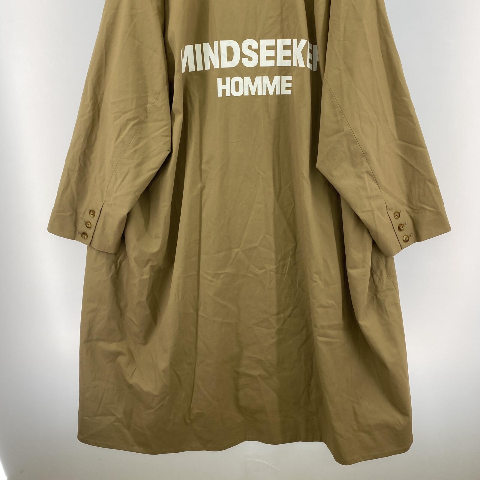 その他アウター mindseeker HOMME SUPER OVER FIT COAT オーバーサイズコート 48 ベージュ ベージュ
