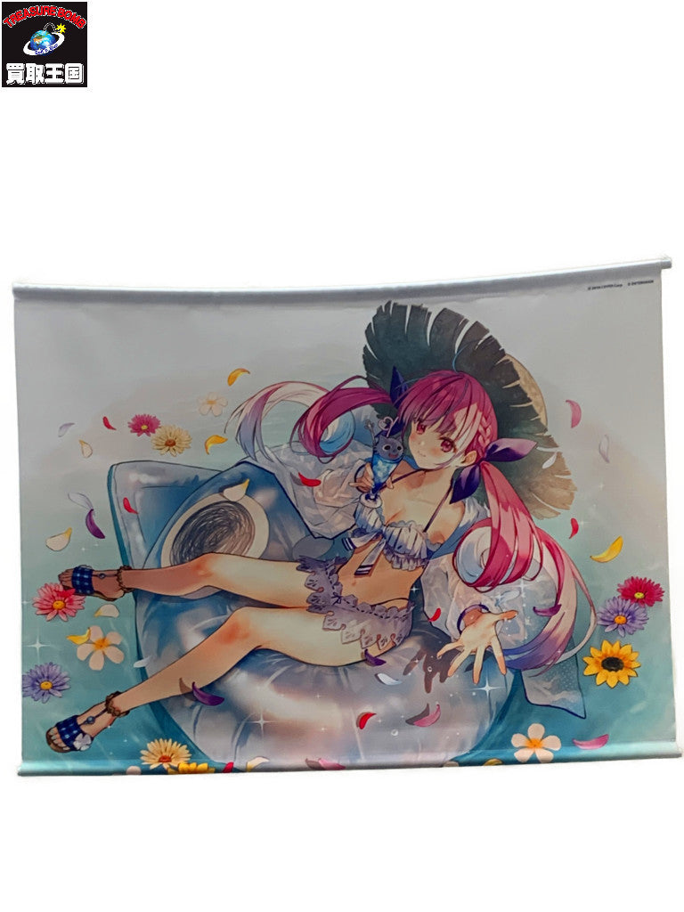 湊あくあ B2タペストリー あくありうむ フィギュア/グッズ