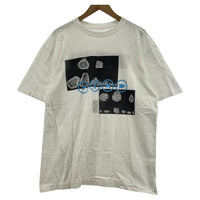 その他トップス SEQUEL S/S プリントカットソー 白 (L) L ホワイト