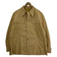 長袖シャツ OLD L/Sシャツ 44 BEG 44 ベージュ