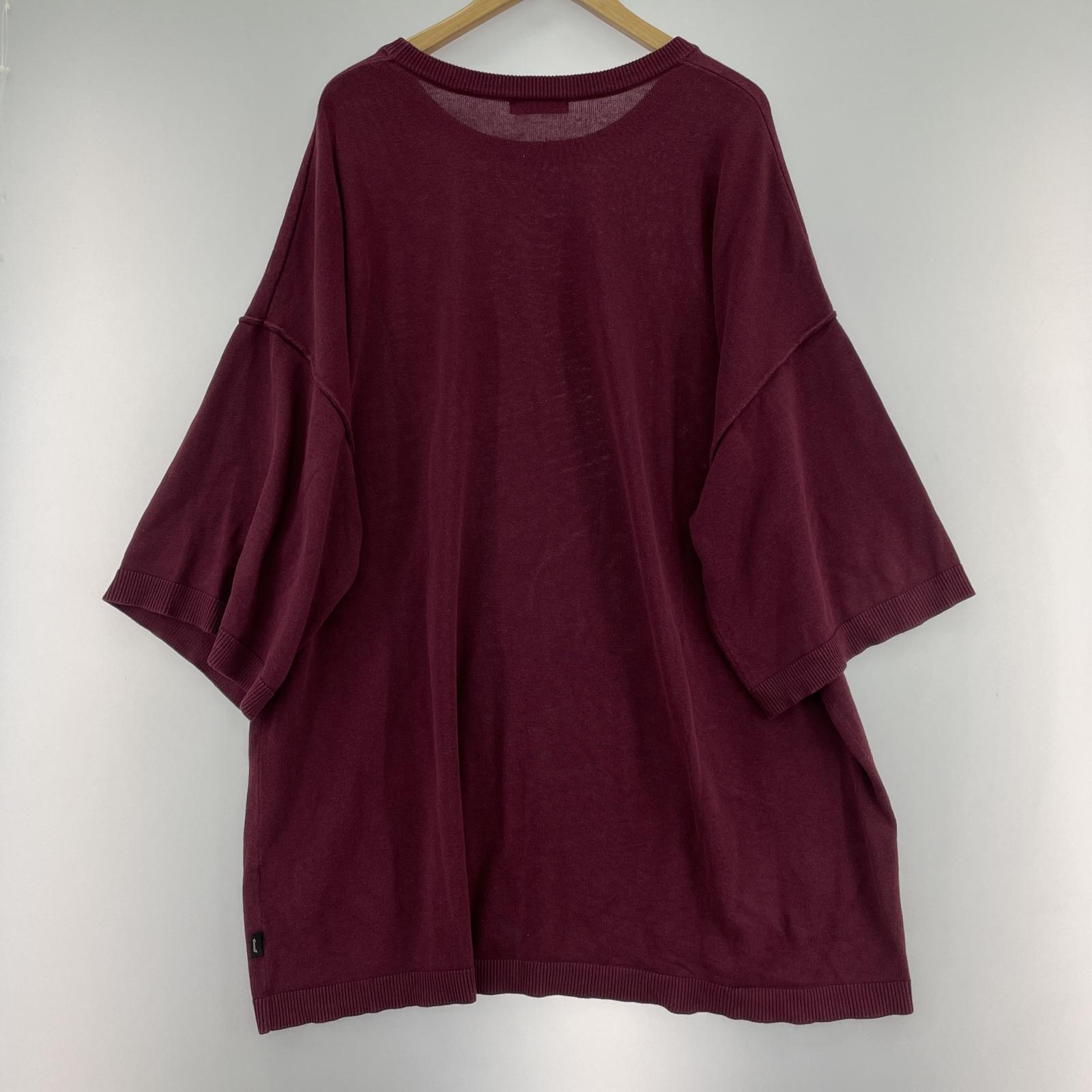 その他トップス glamb S/Sオーバーサイズサマーニット BOR (L) L
