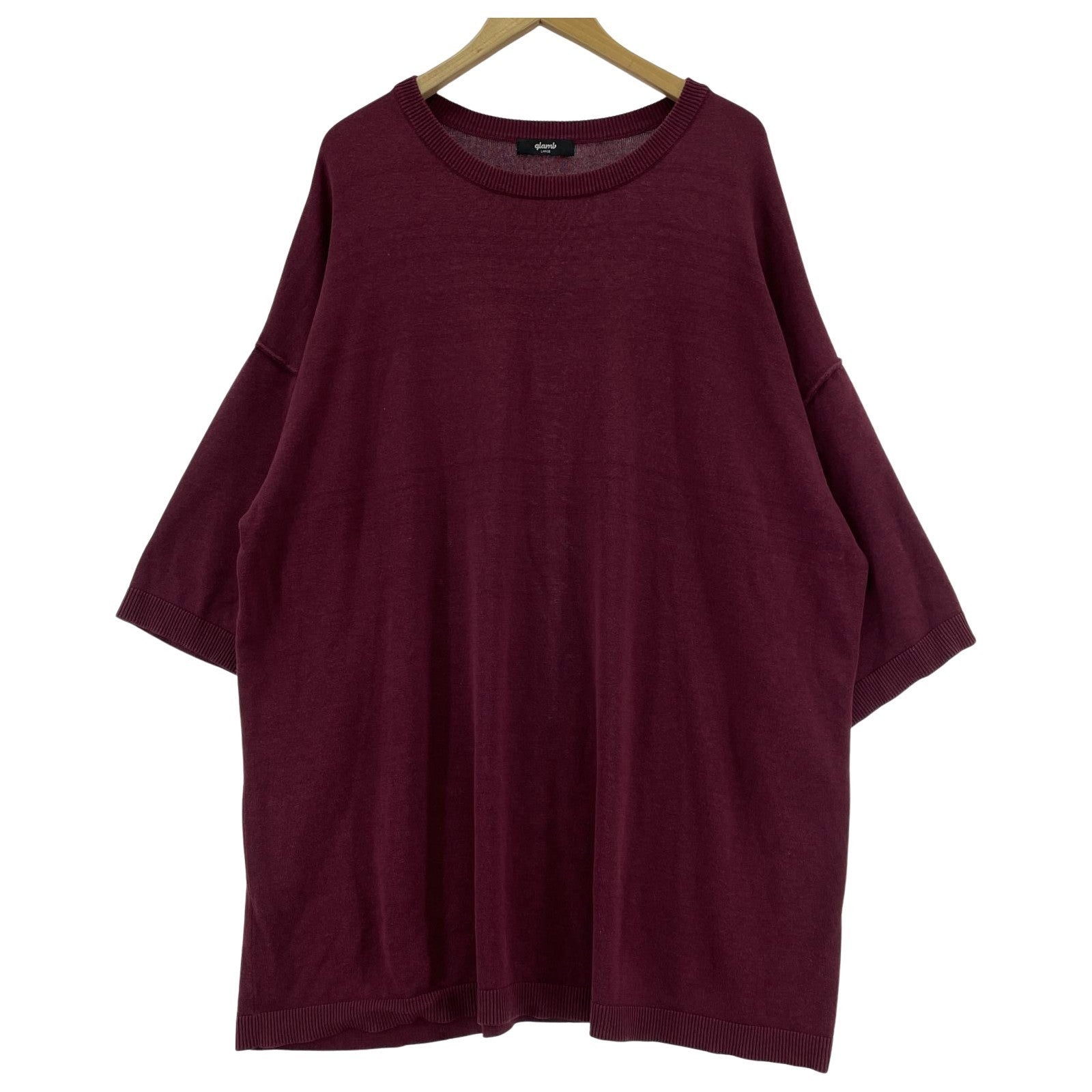 その他トップス glamb S/Sオーバーサイズサマーニット BOR (L) L