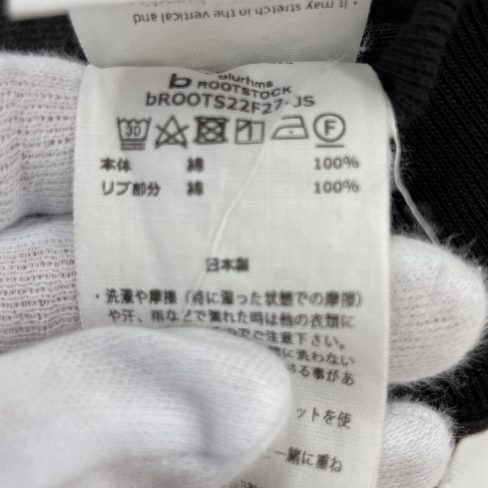 その他トップス blurhms スウェットジャケット 黒 4 ブラック
