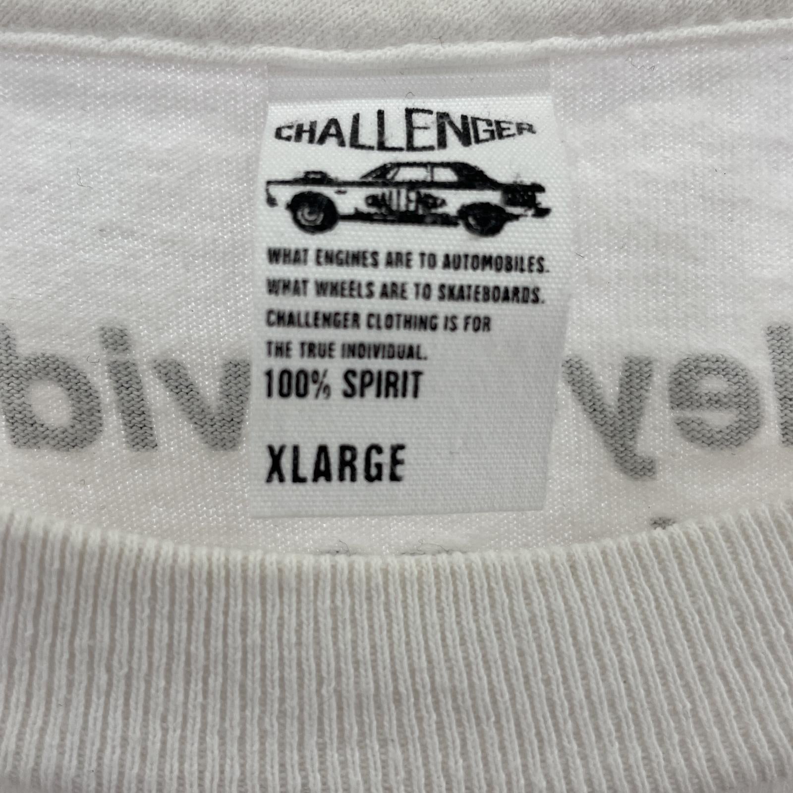 その他トップス CHALLENGER CHOPPER IS LAND IS HERE Tシャツ XL ホワイト