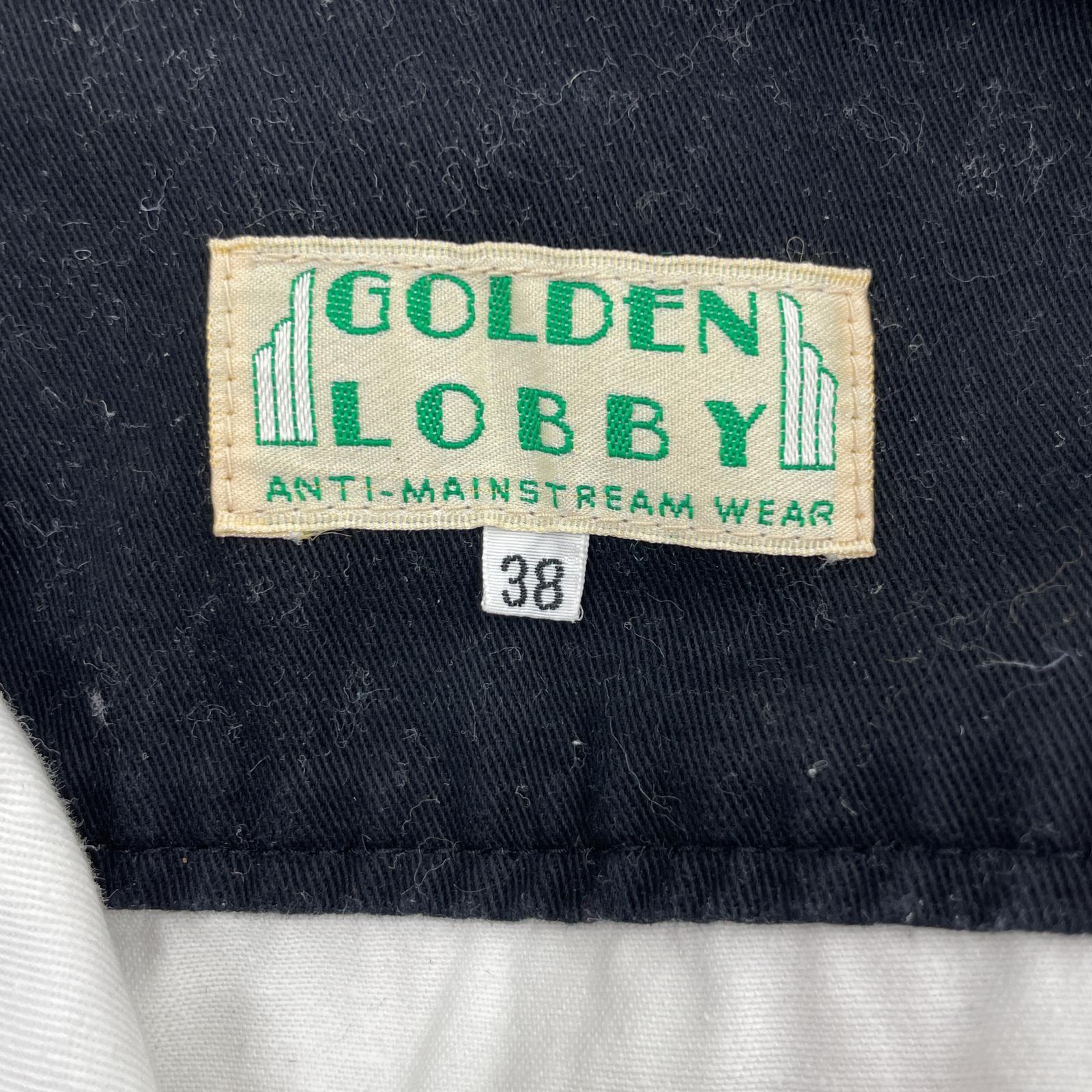 その他ボトムス GOLDEN LOBBY つなぎ 38 WHT×BLK