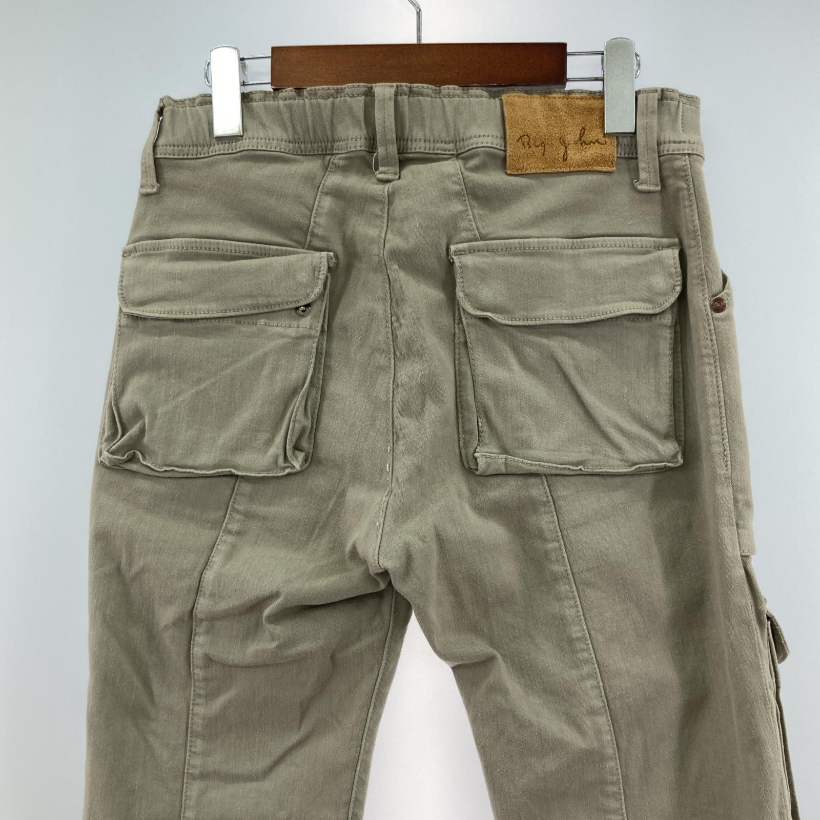 その他ボトムス Big John スキニーカーゴパンツ ベージュ