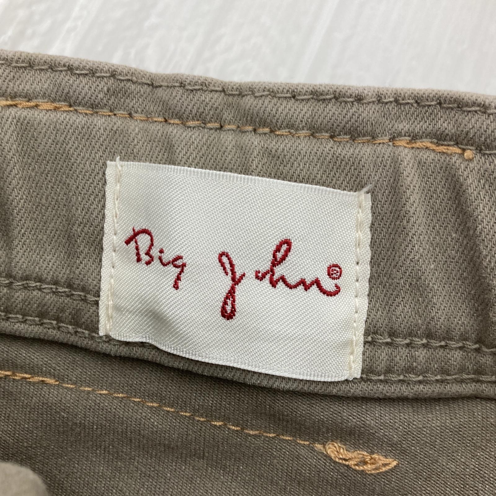 その他ボトムス Big John スキニーカーゴパンツ ベージュ