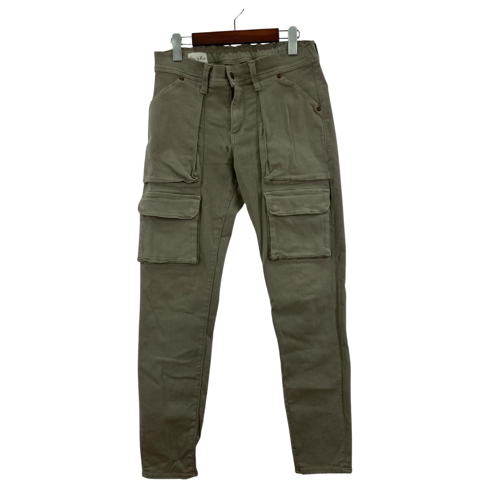 その他ボトムス Big John スキニーカーゴパンツ ベージュ