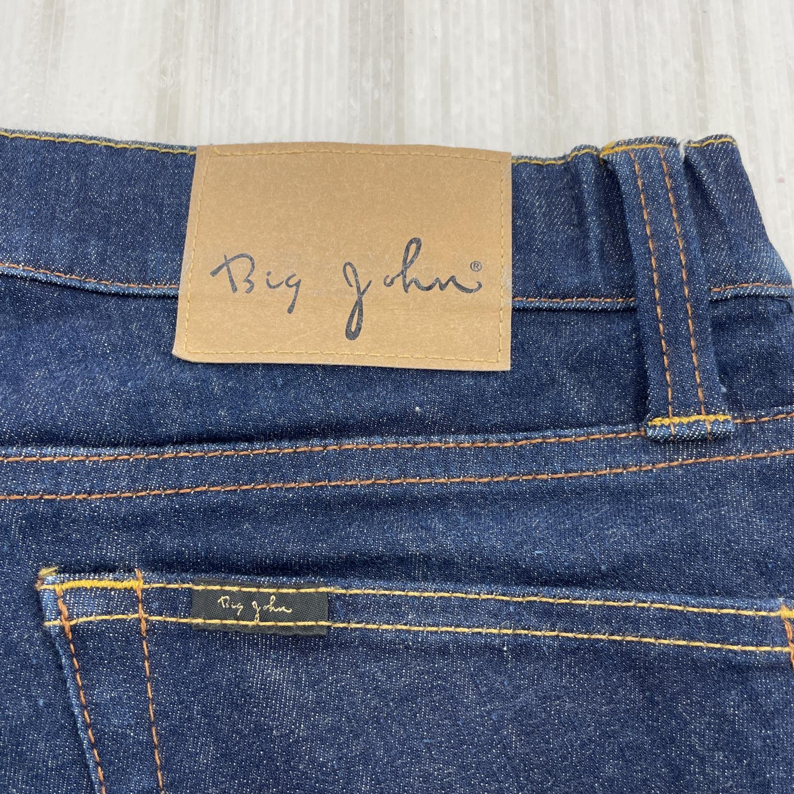 その他ボトムス Big John テーパードデニムパンツ ネイビー