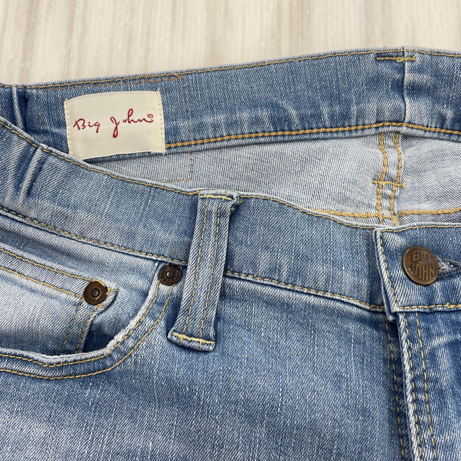 その他ボトムス Big John テーパードデニムパンツ ブルー