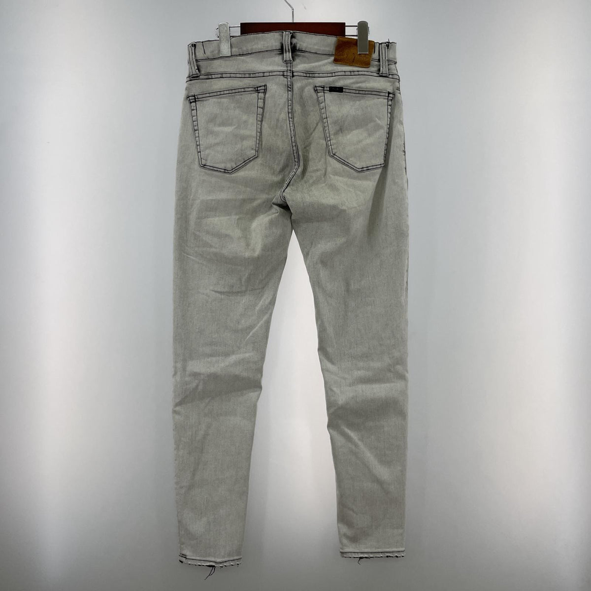 その他ボトムス Big John テーパードデニムパンツ ホワイト