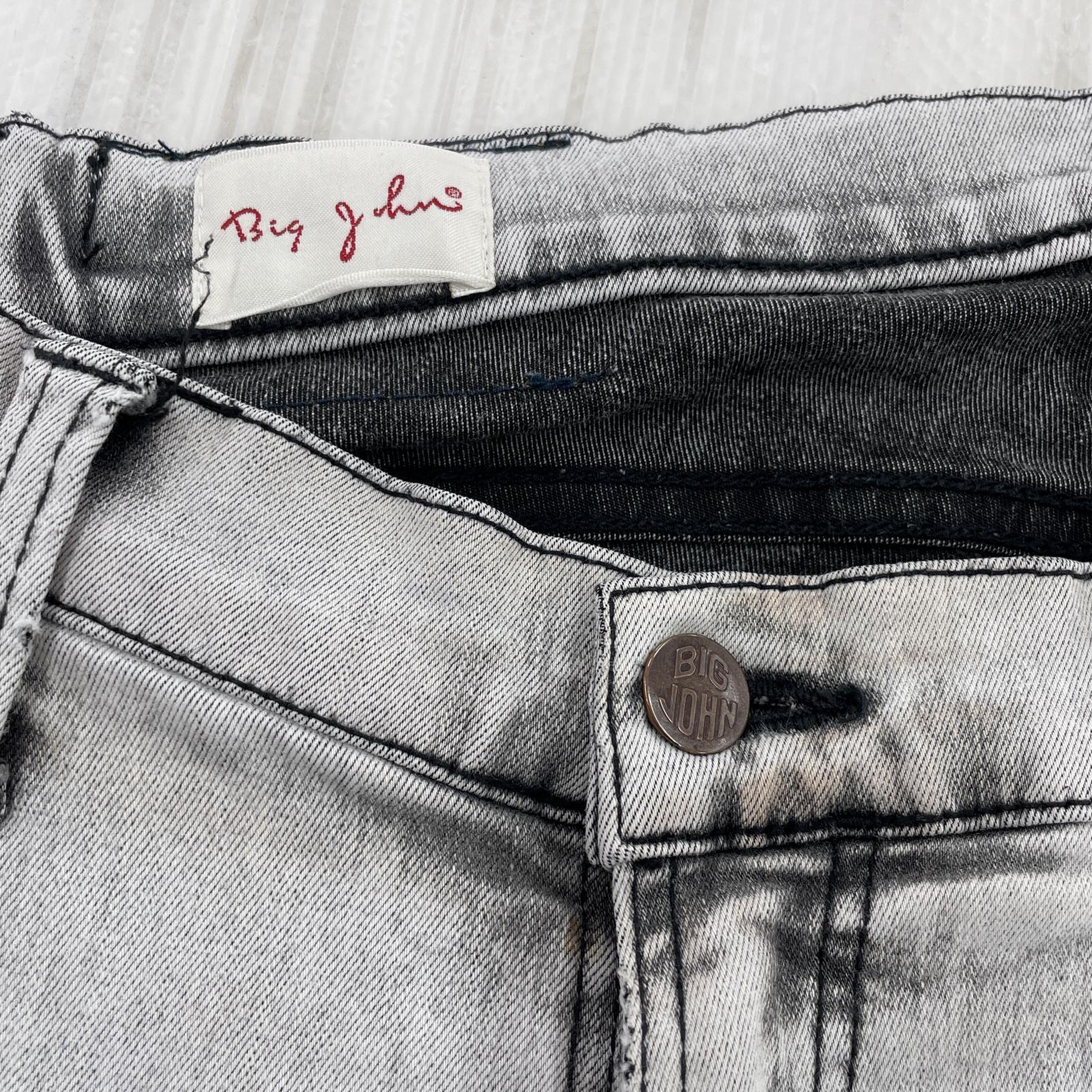 その他ボトムス Big John テーパードデニムパンツ ホワイト
