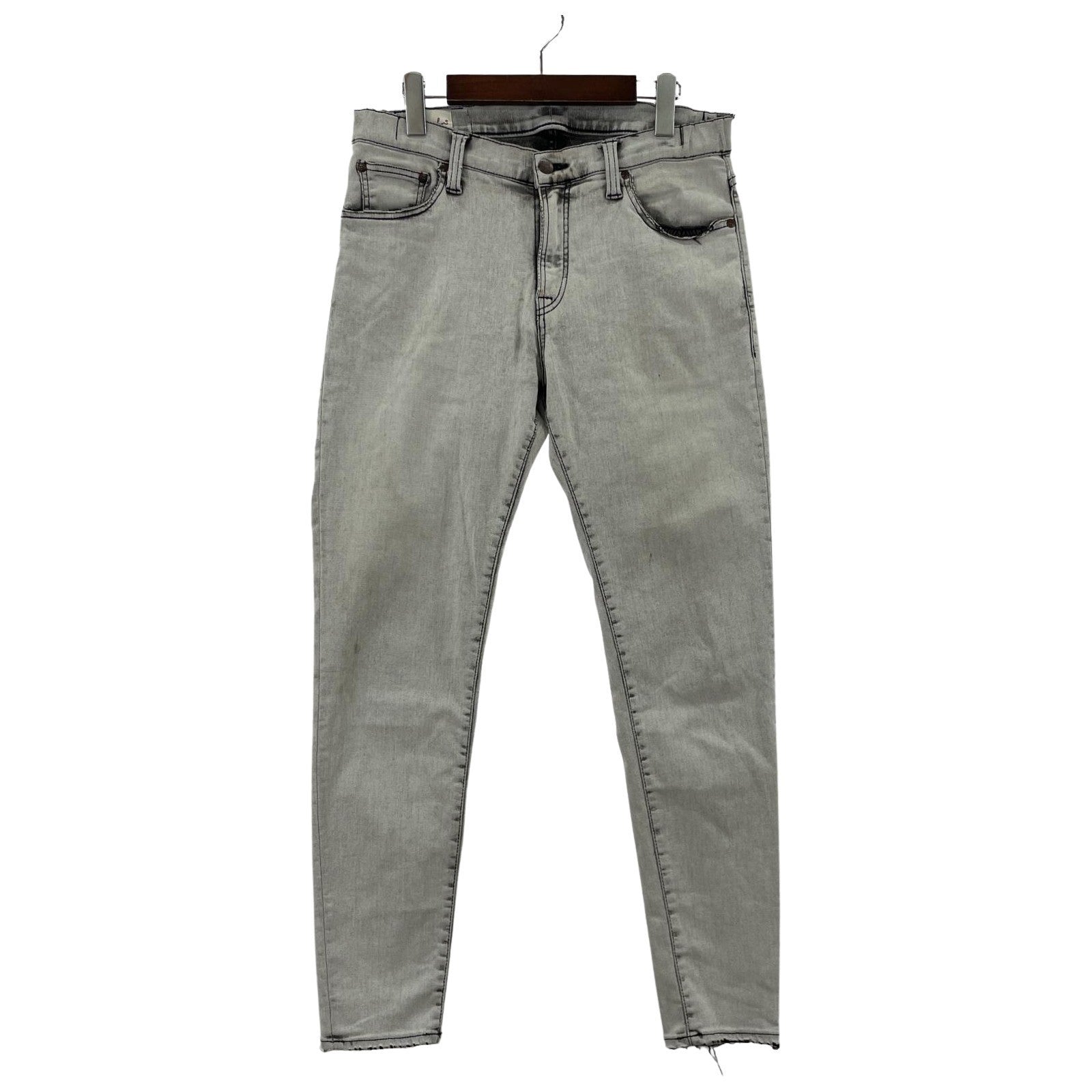 その他ボトムス Big John テーパードデニムパンツ ホワイト