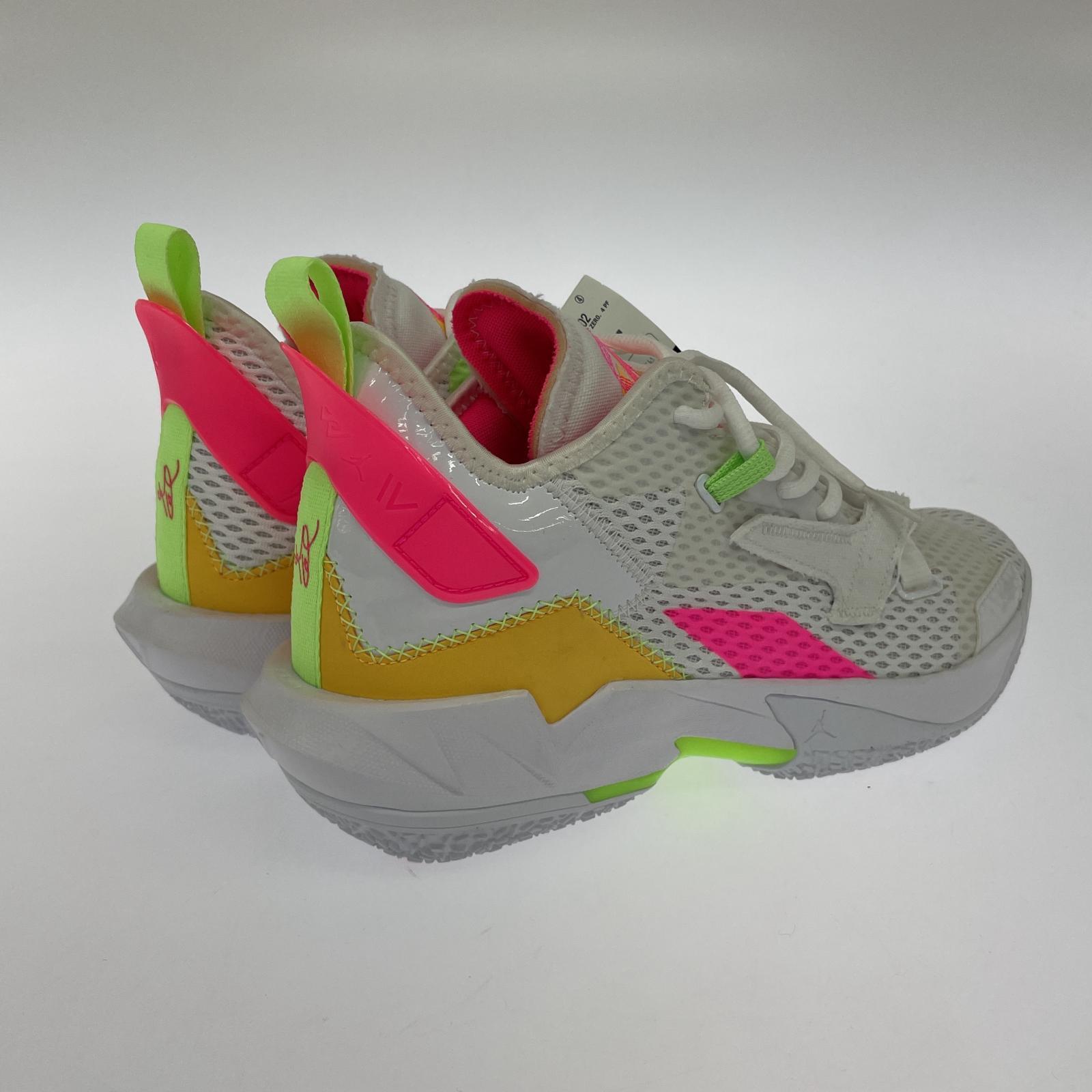 スニーカー NIKE/JORDAN WHY NOT ZER0.4 PF/26cm 26cm (US8 UK7 1/2 EU42) ホワイト