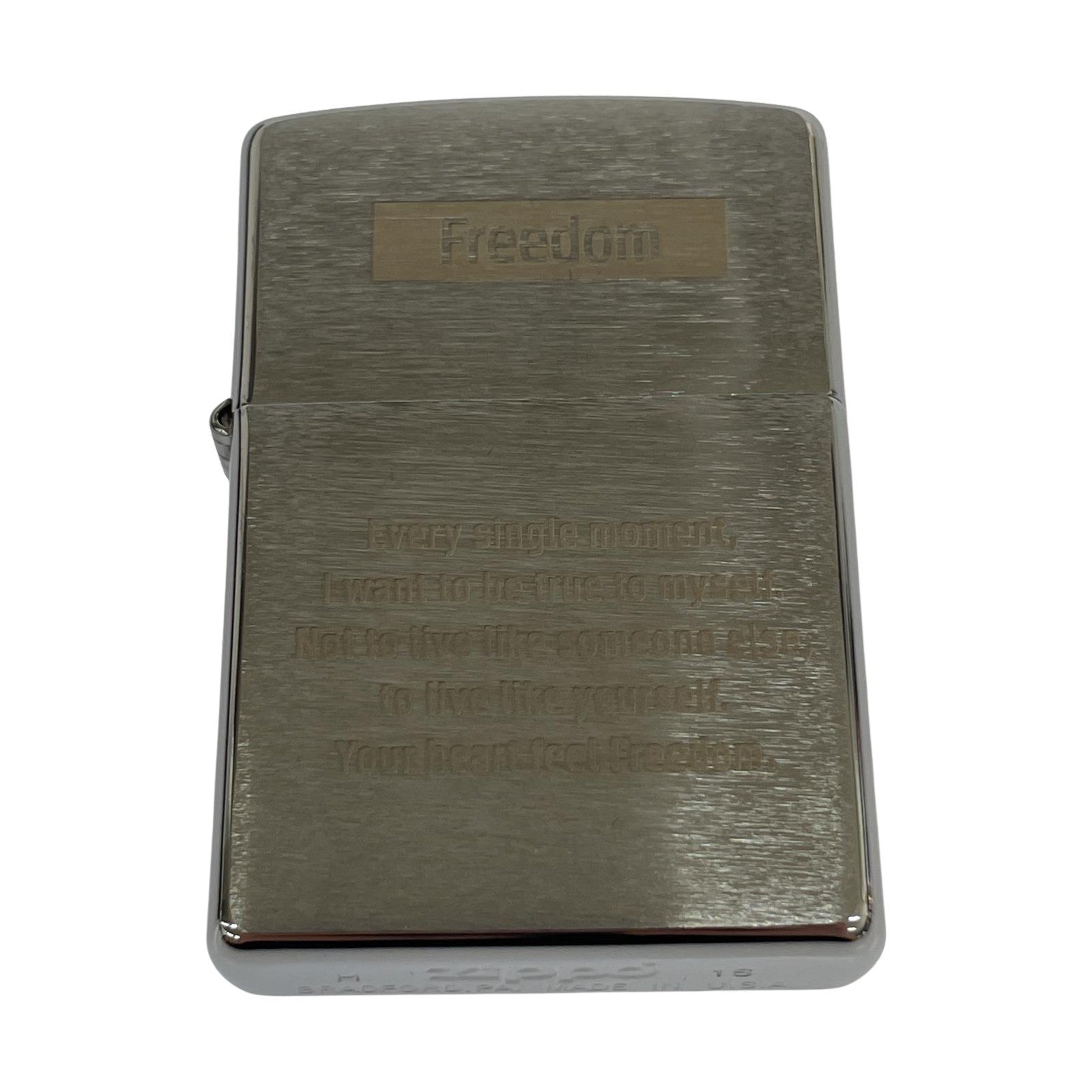 その他アクセサリー ZIPPO Freedom 2016年 シルバー