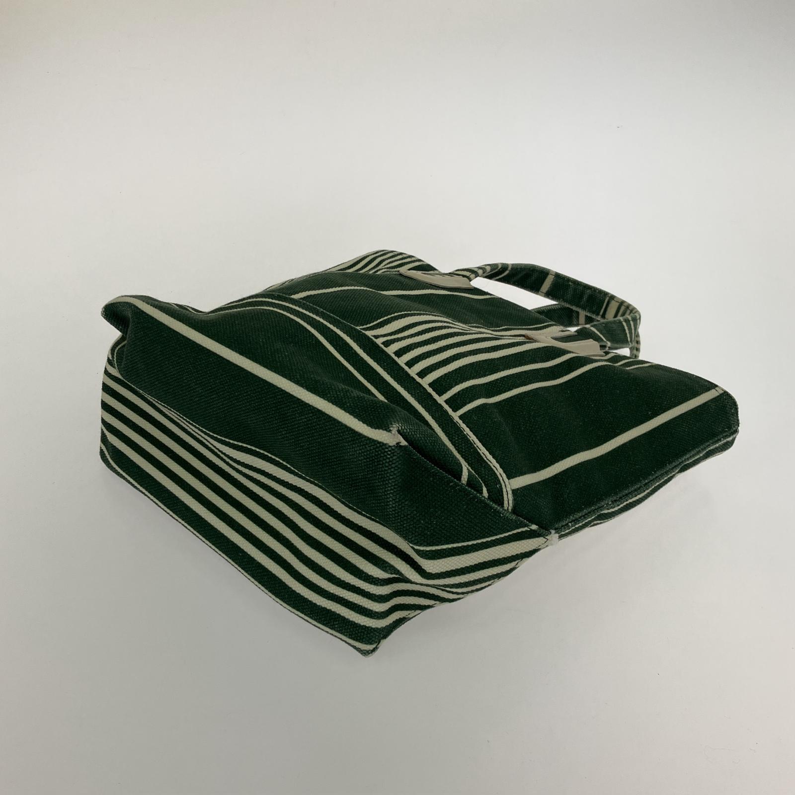 その他バッグ NOMADIS ストライプ トートバッグ グリーン