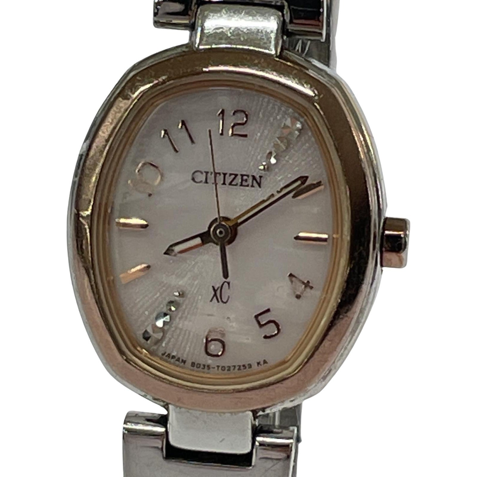 腕時計 CITIZEN XC 腕時計 エコドライブ B035-T017941 シルバー