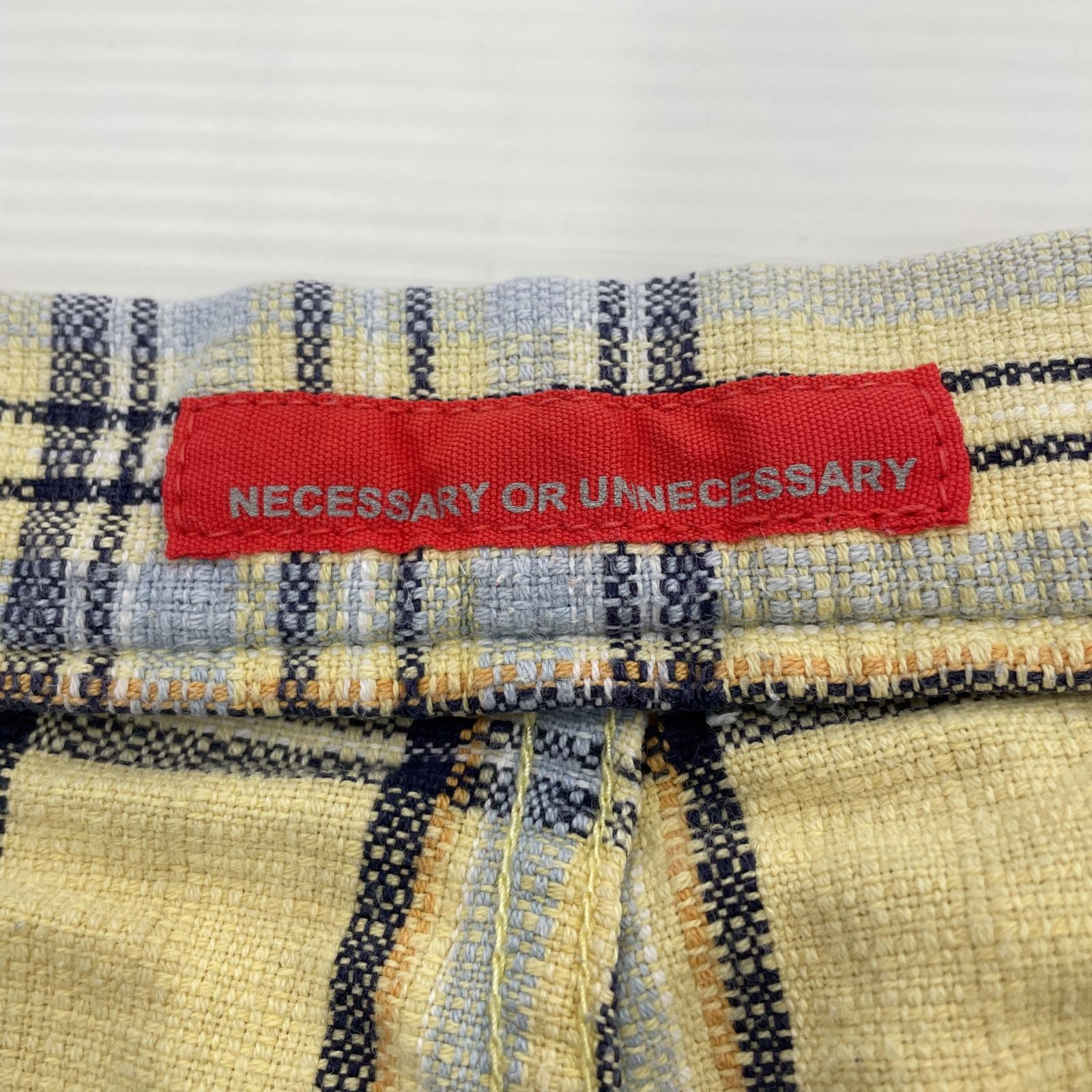 その他ボトムス EVISU NECESSARY or UNNECESSARY イエロー