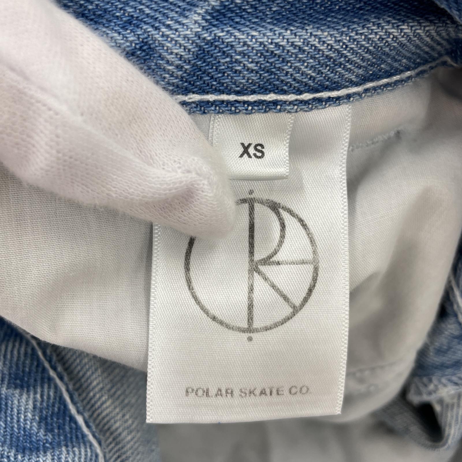 その他ボトムス POLAR SKATE CO. ペインターデニムパンツ XS サックス ブルー