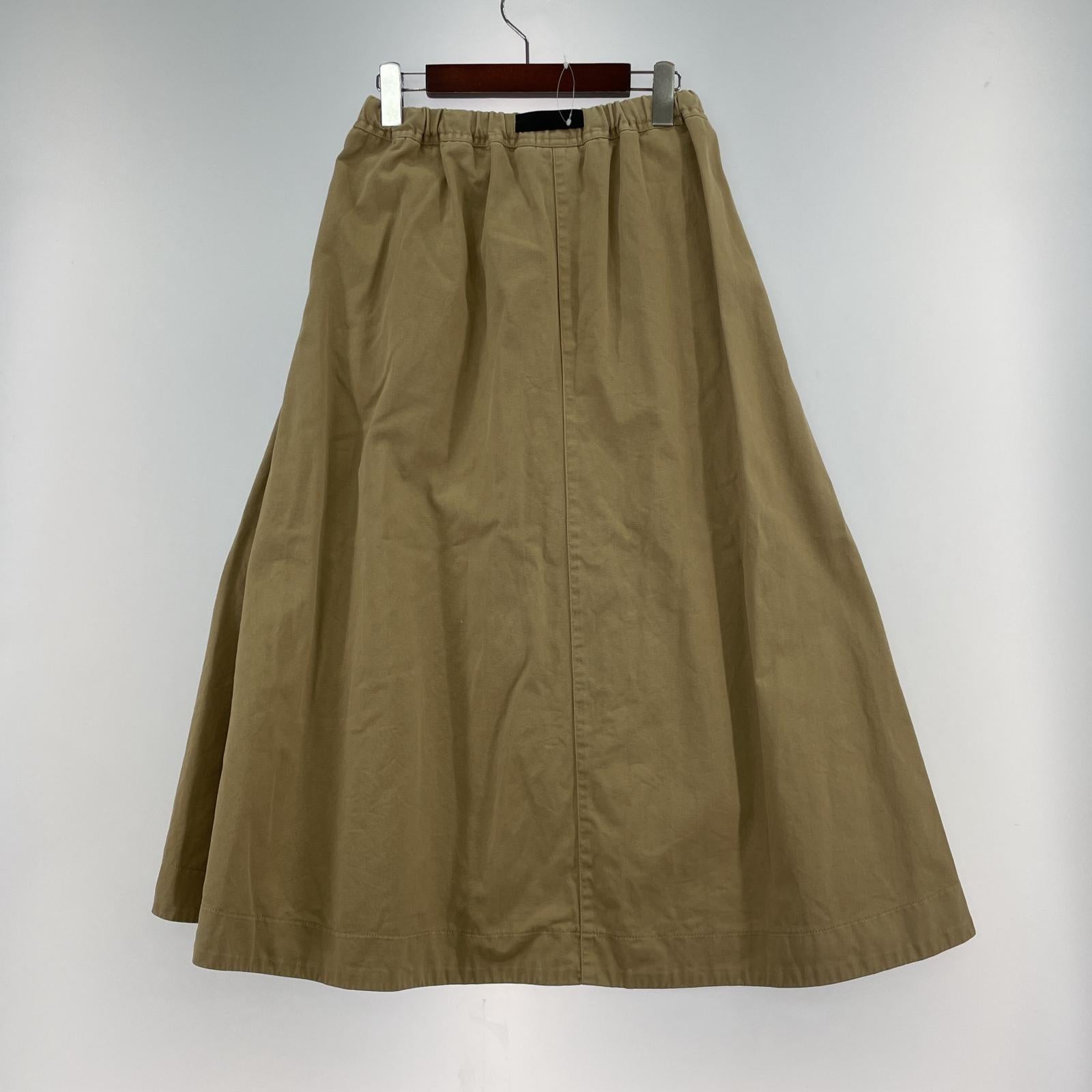 スカート Gramicci ALECUT SKIRT/ベージュ M ベージュ