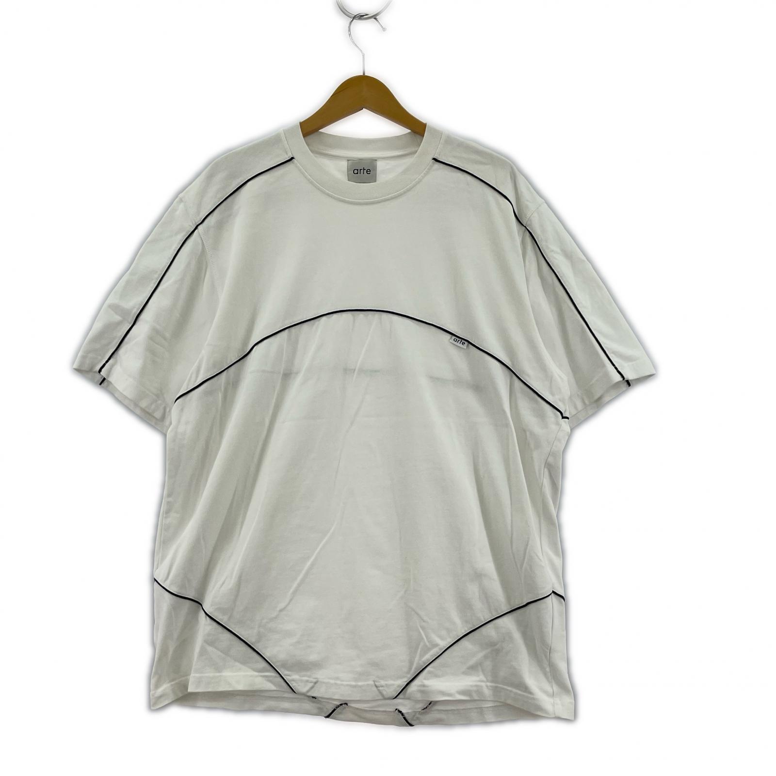 その他トップス arte パイピングデザイン XL ホワイト